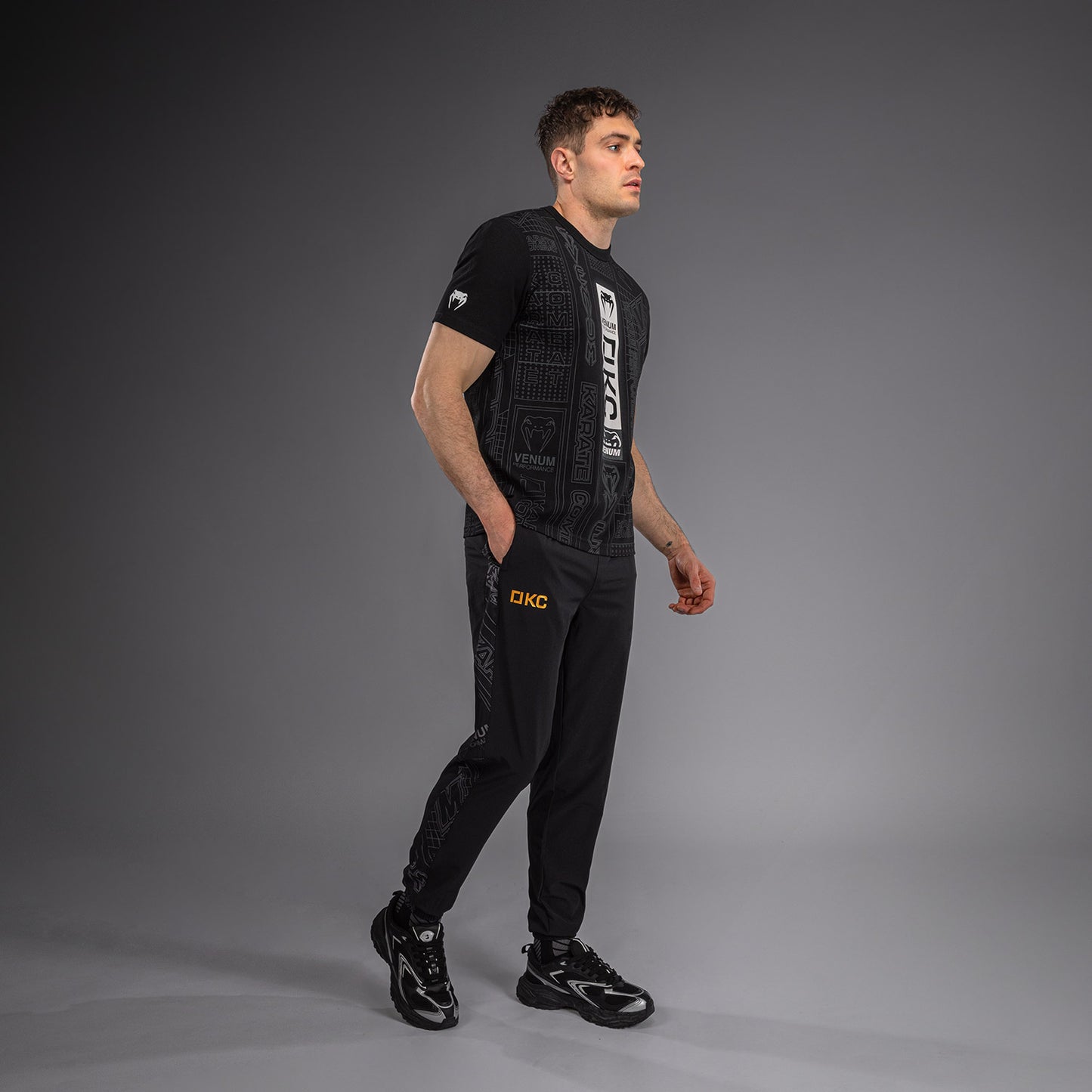 Karate Combat by Venum T-shirt - Black/Grey