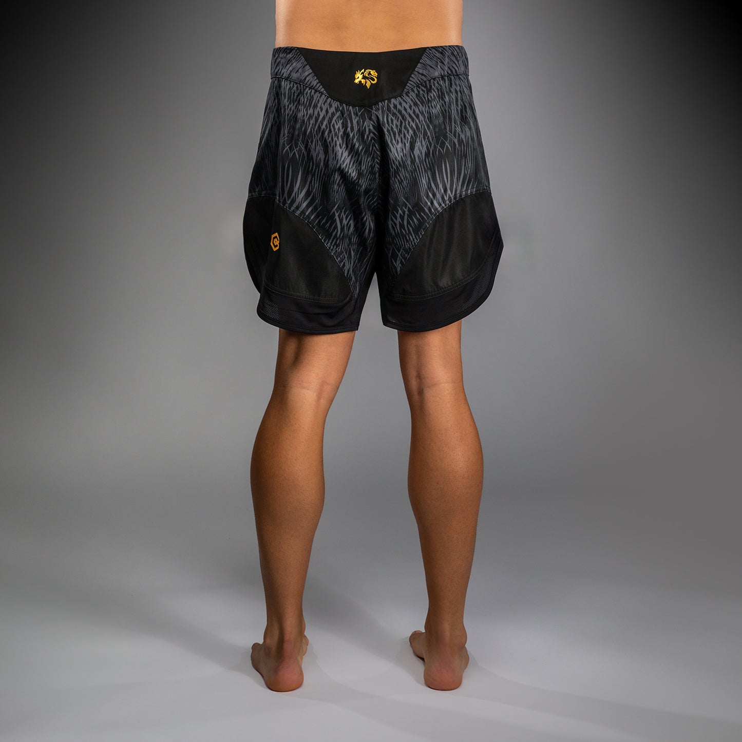 Venum x Chimaev Fightshorts - Black/Grey