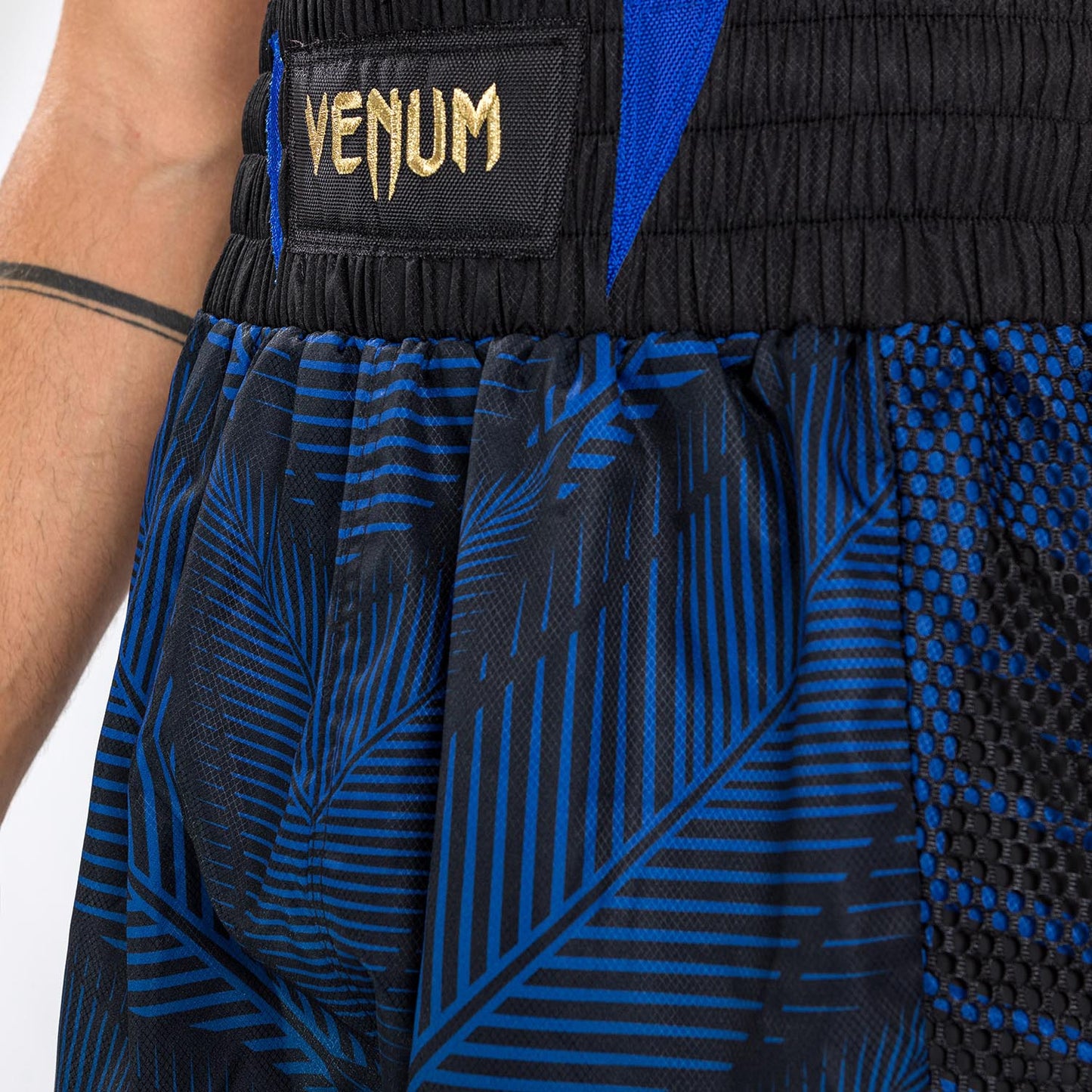 Venum Phantom Loma Boxing Short - Black/Blue