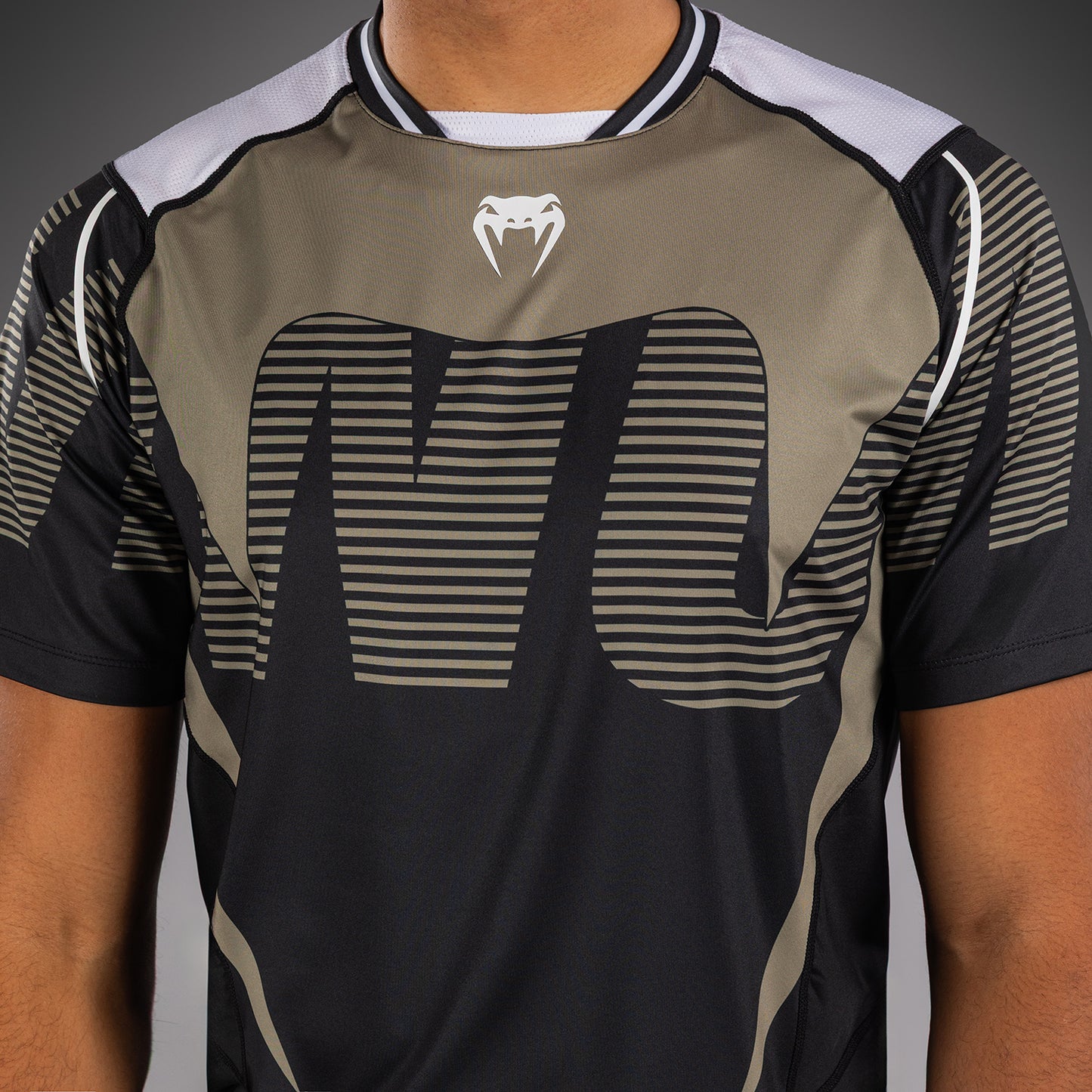 Venum Adrenaline Dry Tech T-Shirt - Black/Sand