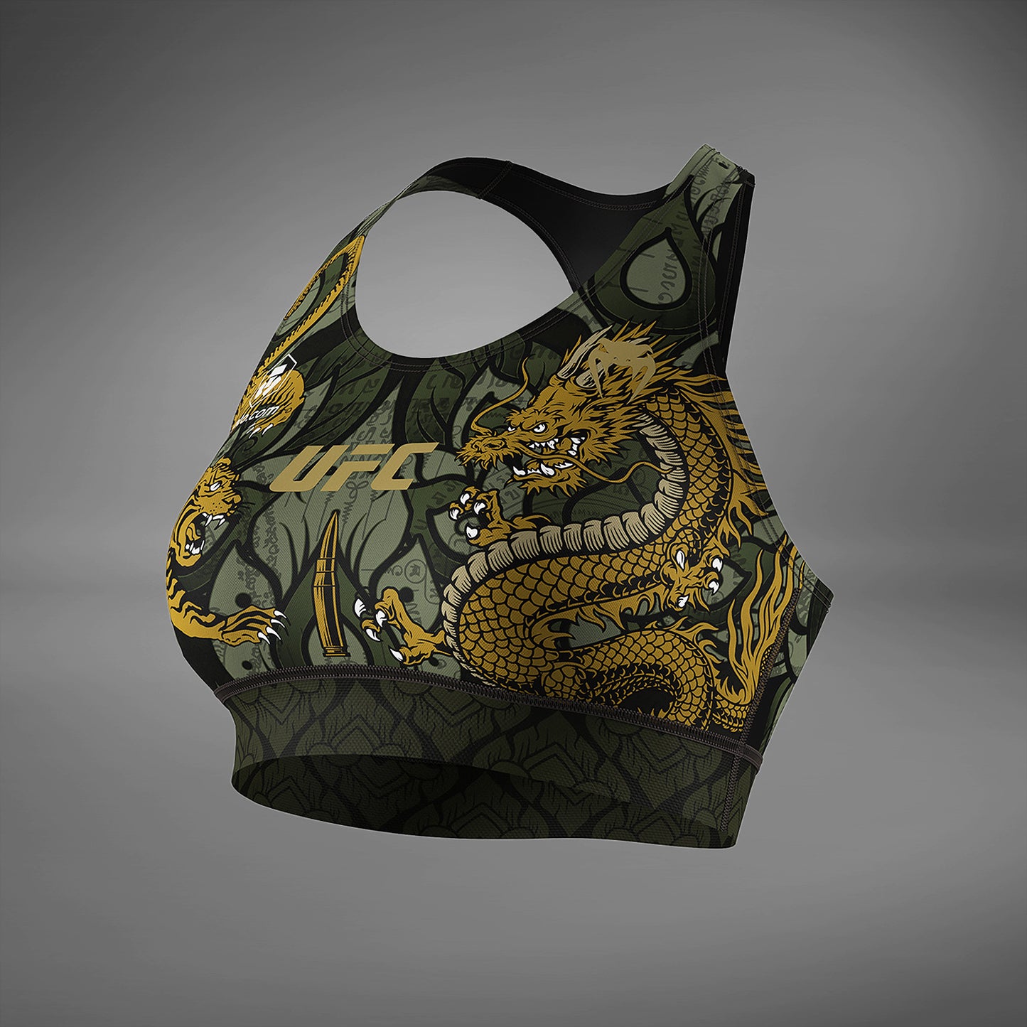 Women’s UFC Unrivaled by Venum Green Valentina Shevchenko Sports Bra