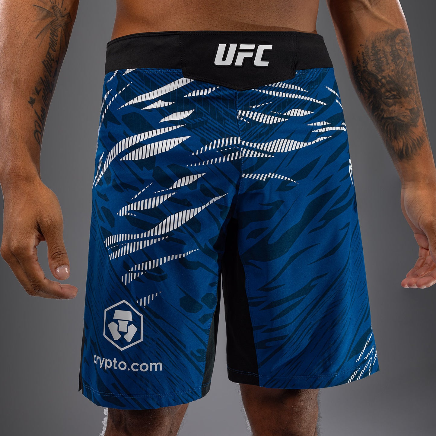 UFC Fusion by Venum Authentic Fight Night Men’s Fight Short - Long Fit - Blue