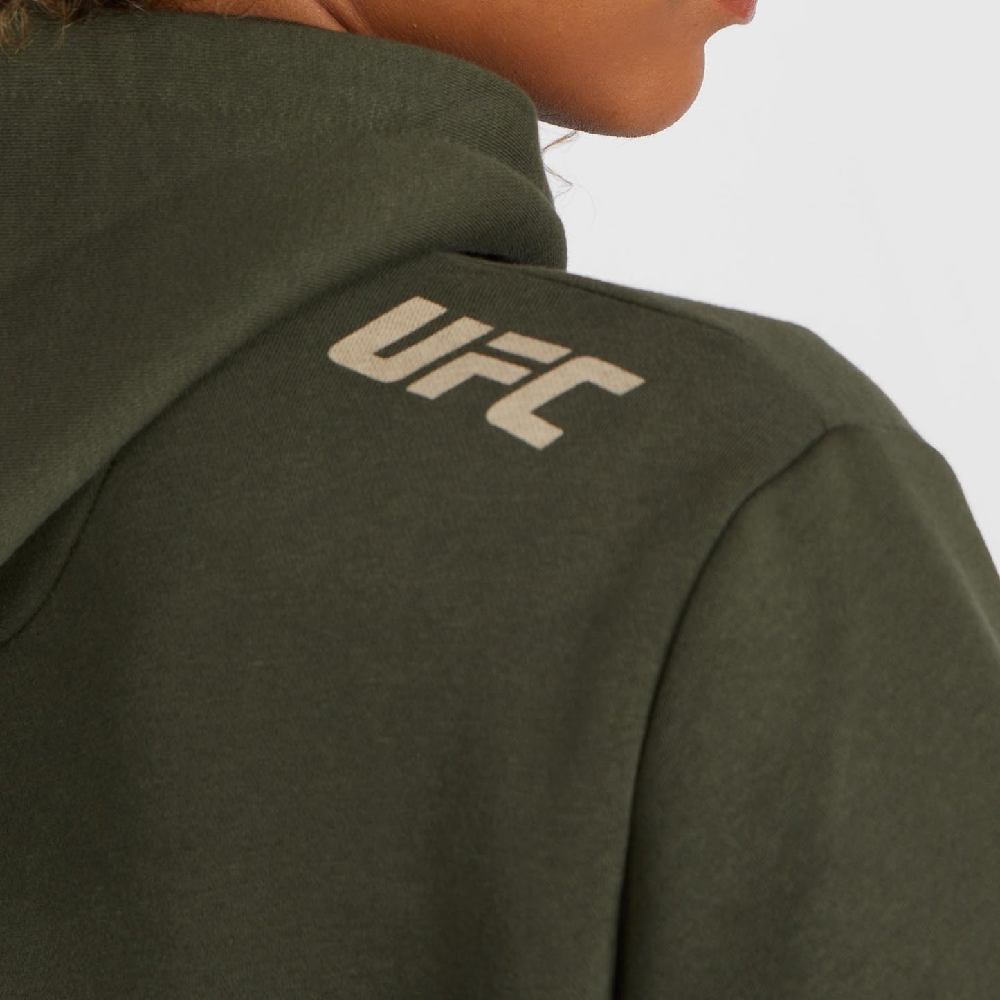 UFC Adrenaline by Venum Fight Week  Women’s Pullover Hoodie - Khaki