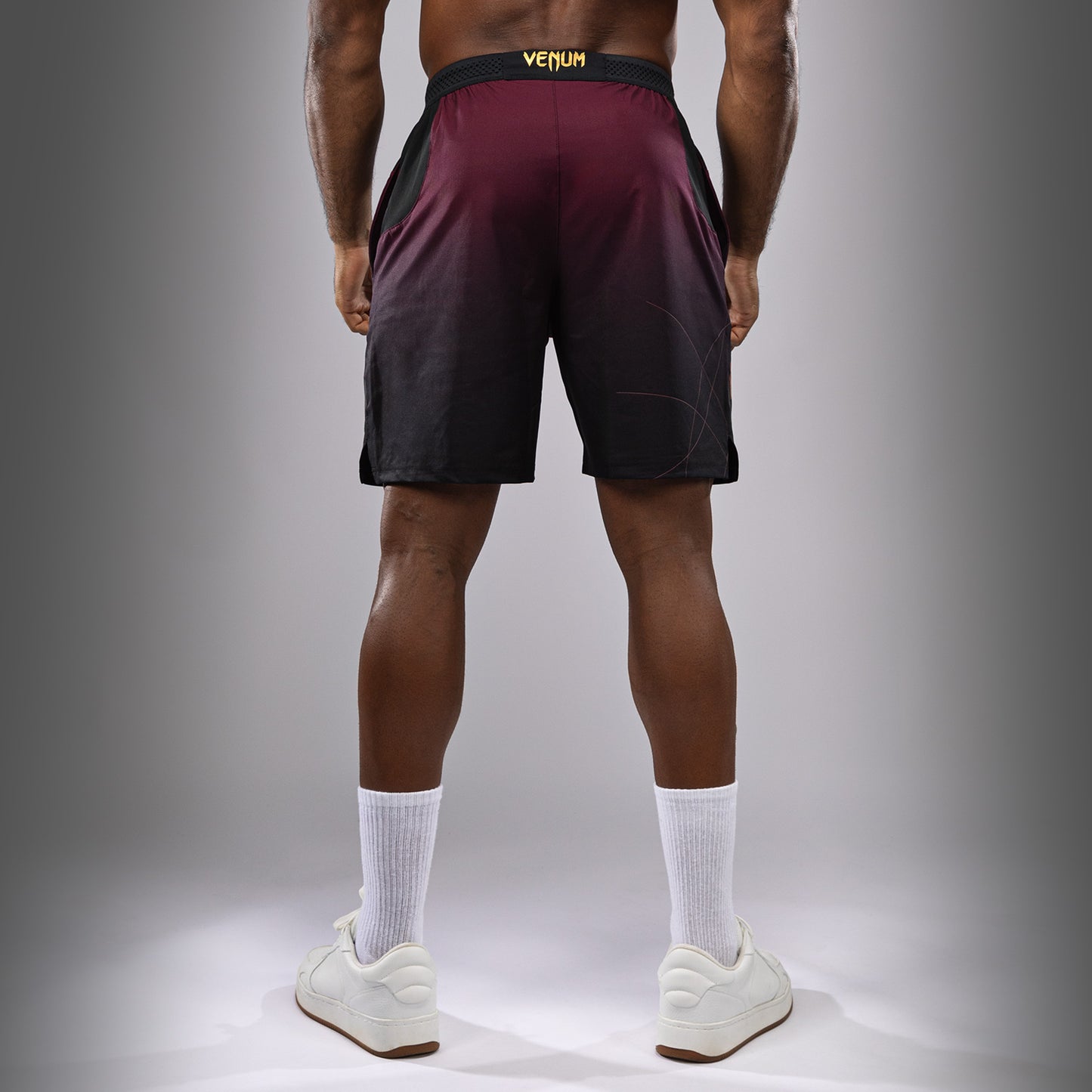 Venum Tactical XT Training Shorts - Black/Burgundy/Gold