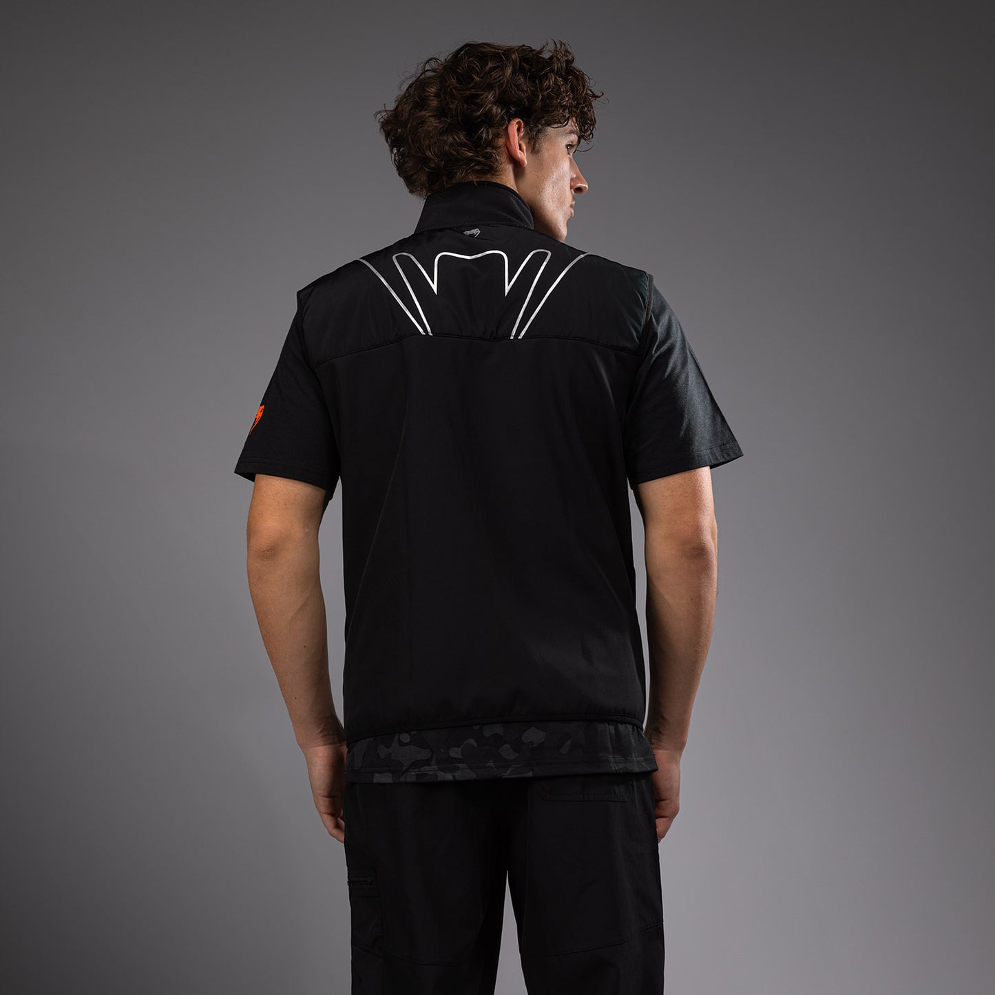 Venum Paddock Softshell Jacket Short Sleeves - Black