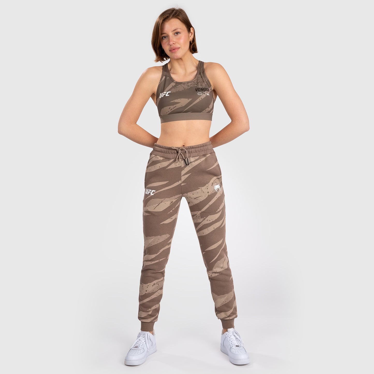 UFC Adrenaline by Venum Fight Week Women’s Cotton Pant - Desert Camo