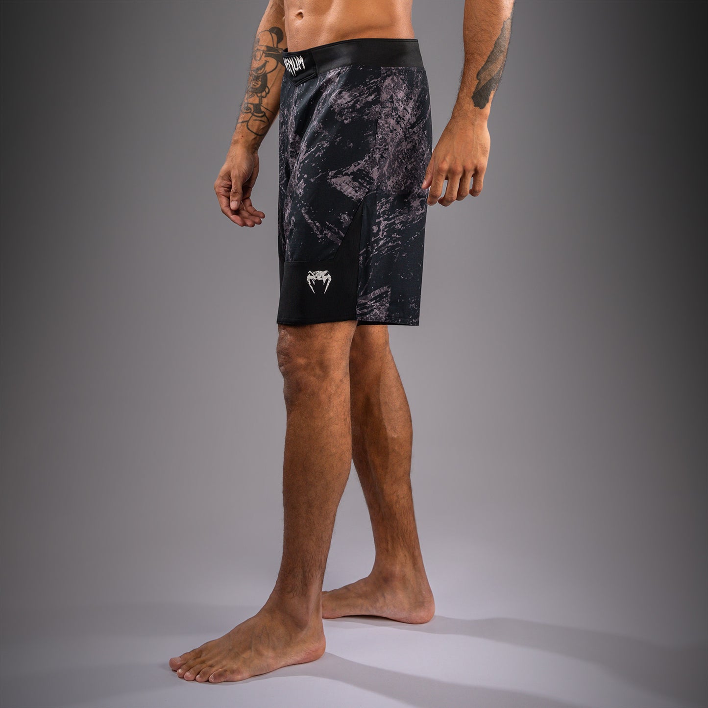 Venum Rage & Workout Fight Shorts - Black/Grey