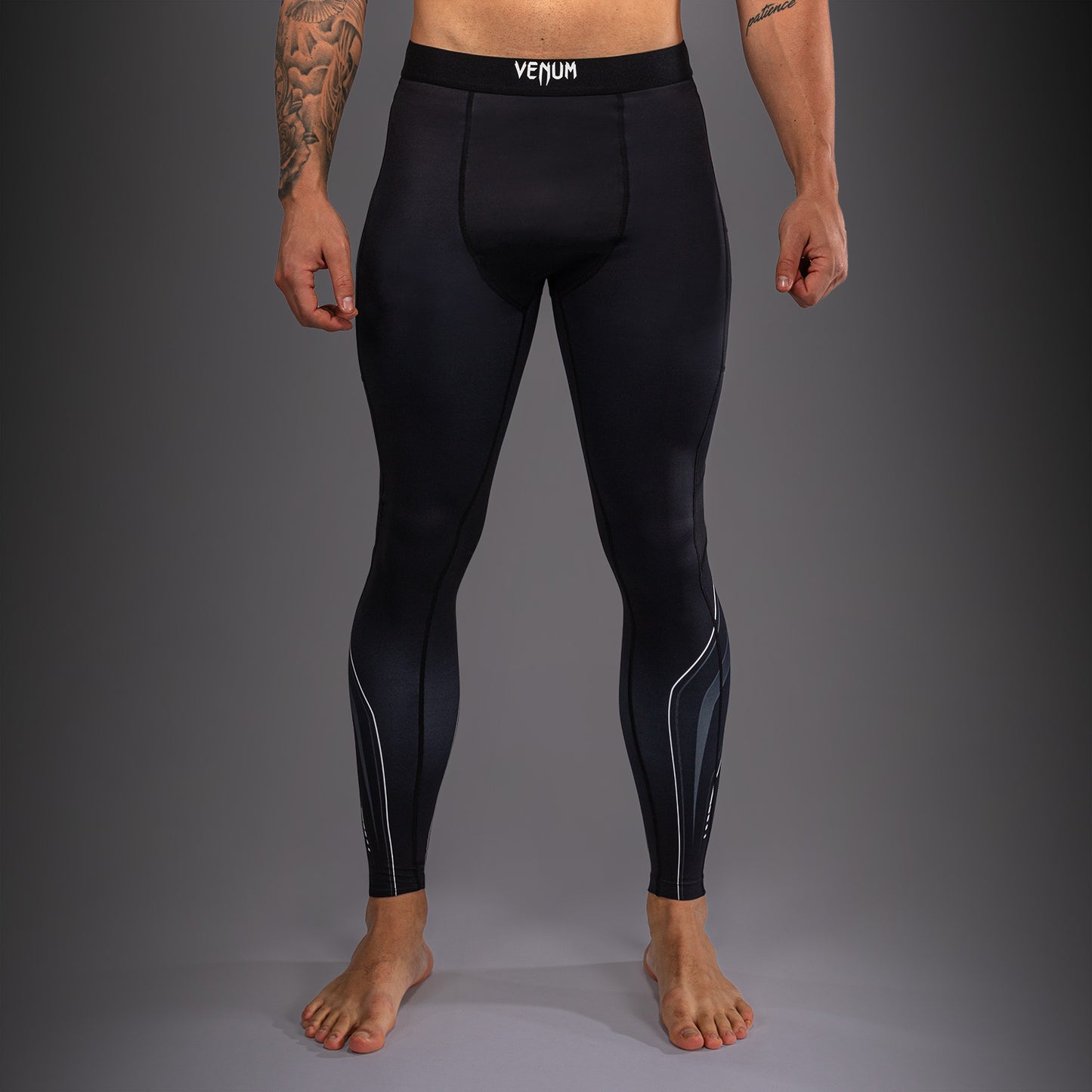 Venum Streamline Spats - Black/White
