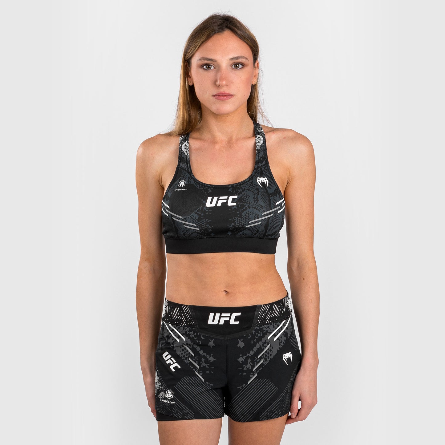 UFC Adrenaline by Venum Authentic Fight Night  Women’s Sports Bra - Black