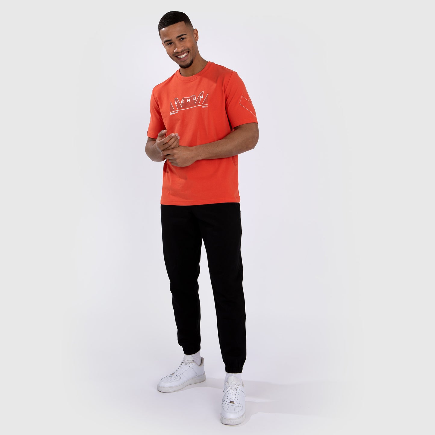 Venum Snake Print T-Shirt - Fluo Orange