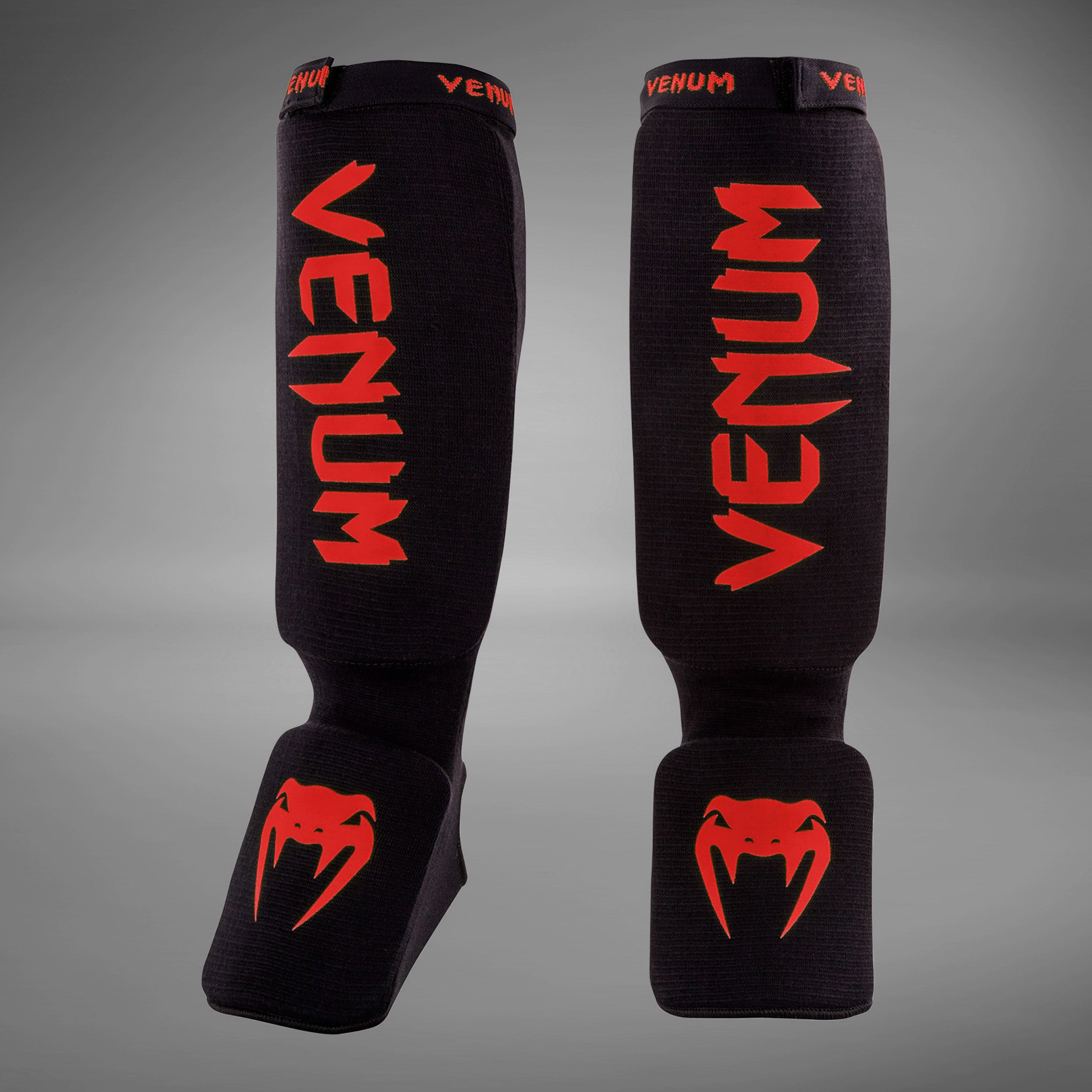 完売品！Venum シンガード Mサイズ レッド/ブラック Venum Kontact Shin Guards - Black/Red - Venum Asia