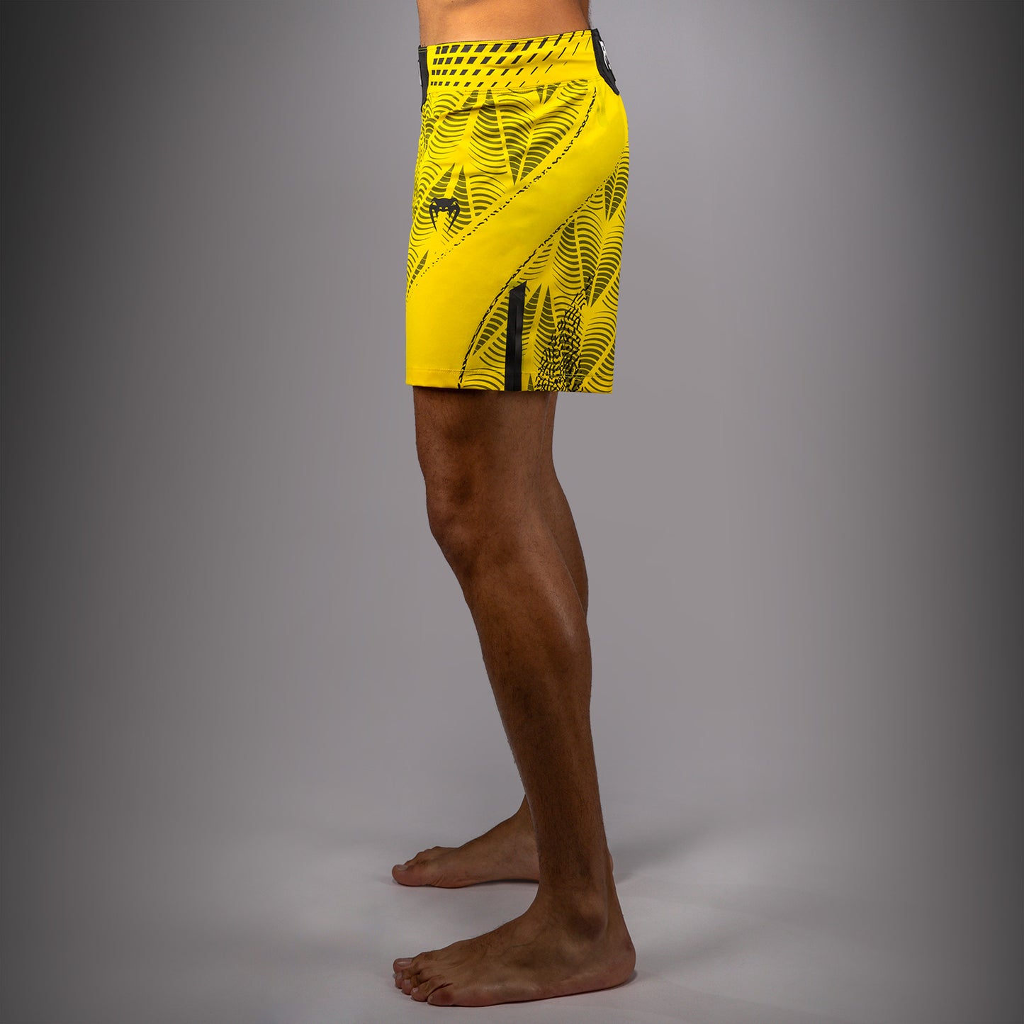 Men's UFC Zenith by Venum Yellow Authentic Fight Night Short Fit Fight Short