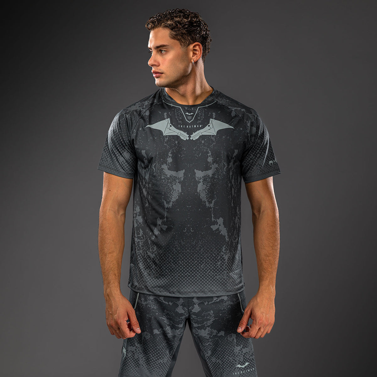 Venum x Batman Dry Tech T-Shirt - Grey