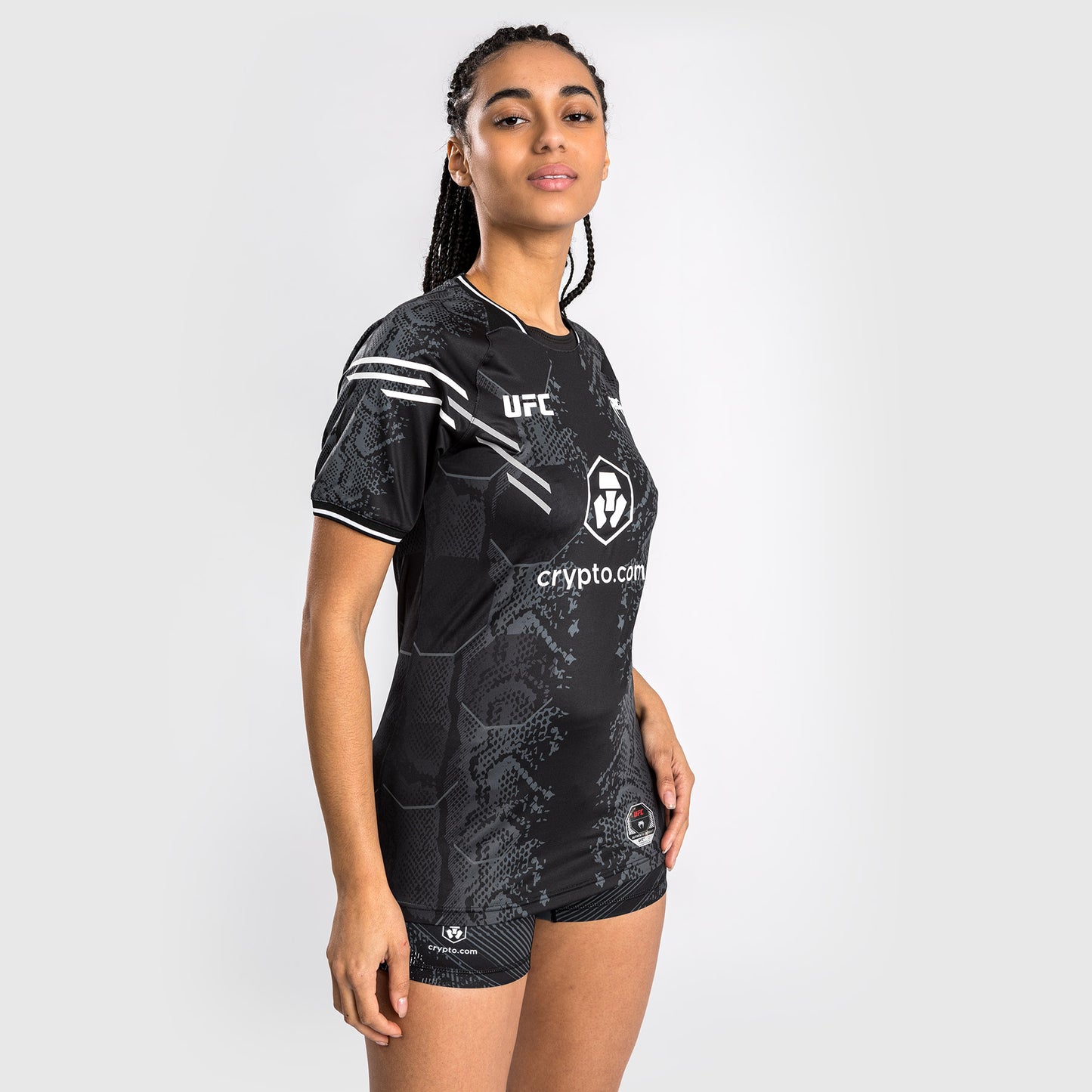 UFC Adrenaline by Venum Authentic Fight Night Women’s Walkout Jersey - Black