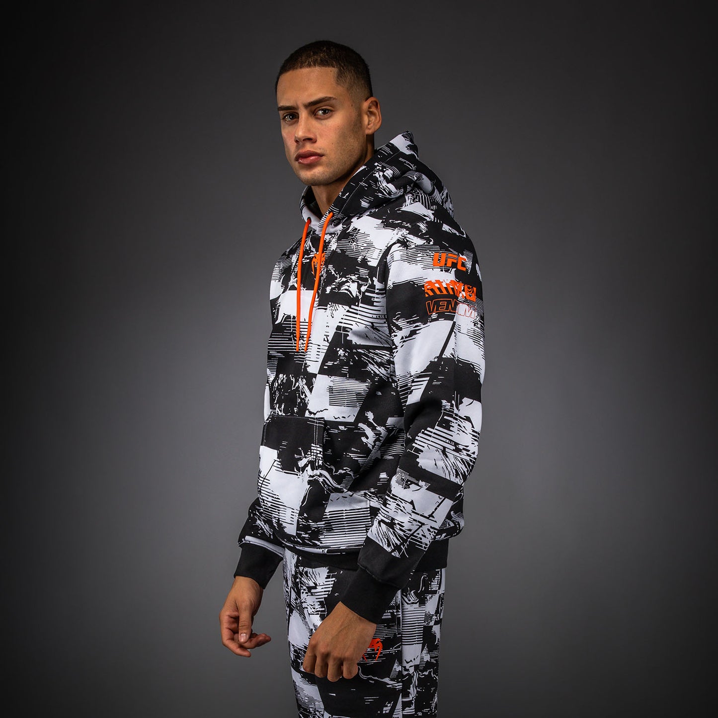 Men's UFC Zenith by Venum White Authentic Fight Week Pullover Hoodie