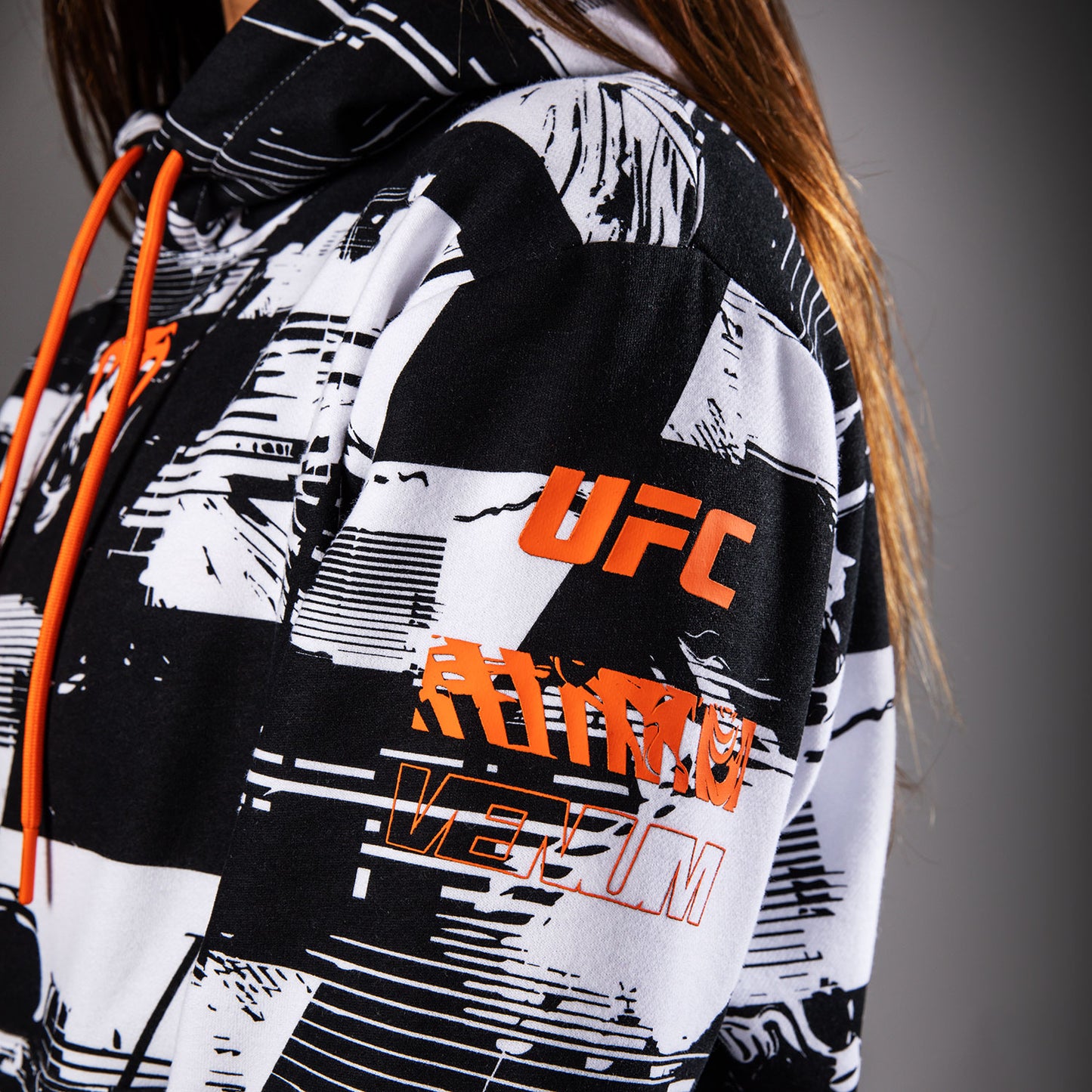 Women's UFC Zenith by Venum White Authentic Fight Week Pullover Hoodie