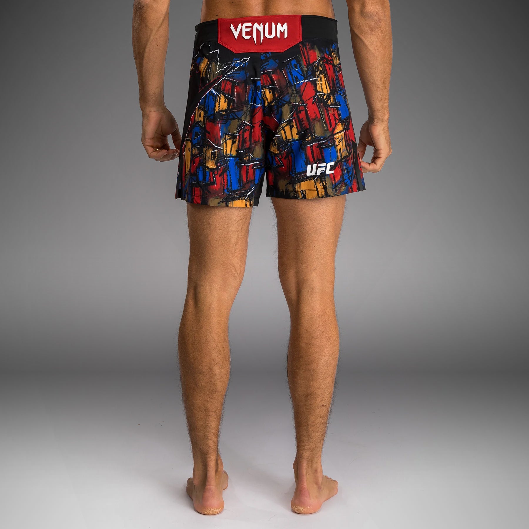 Men's UFC Unrivaled by Venum Red Charles Oliveira Fight Short