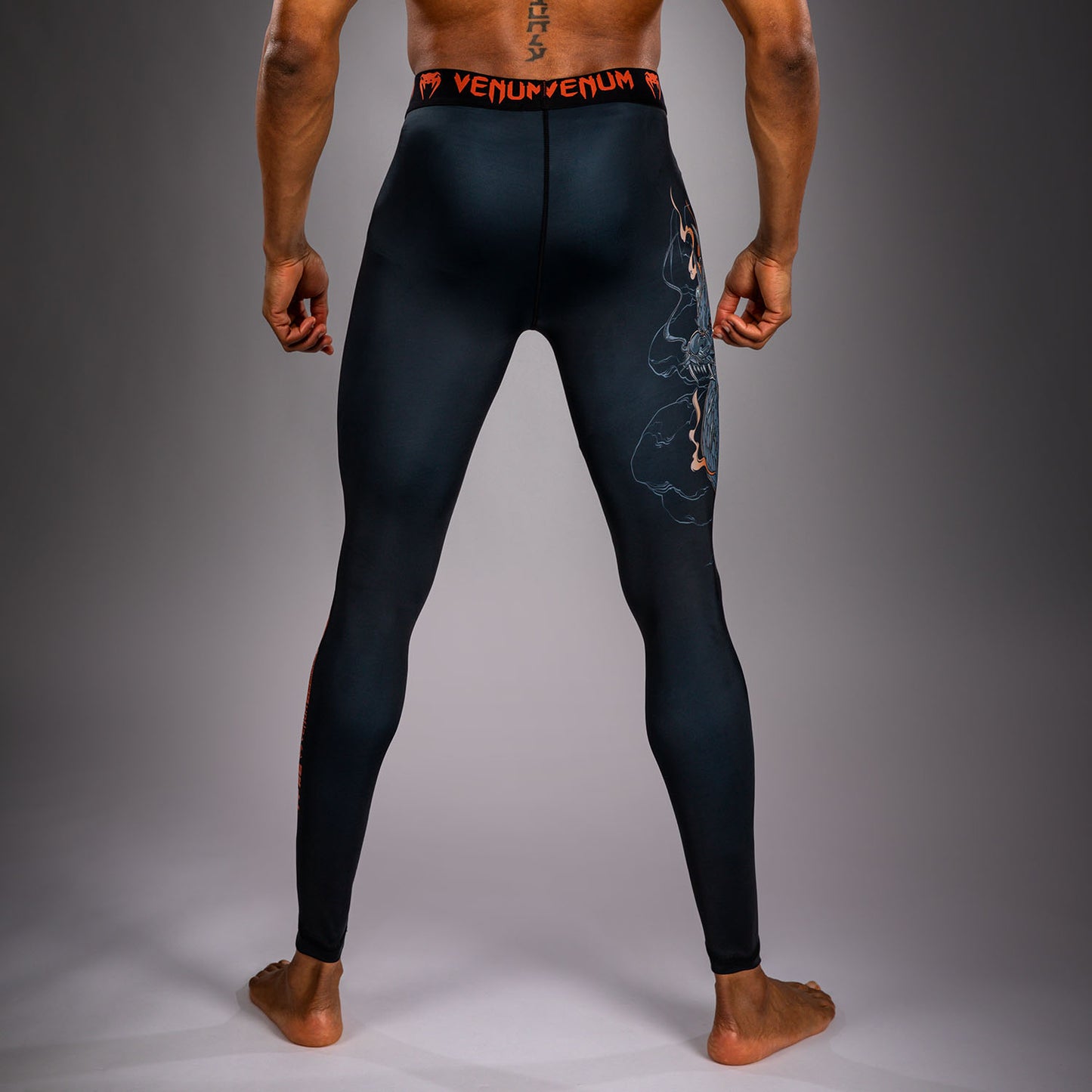 Venum Thunder Dragon Spats - Black/Grey/Copper