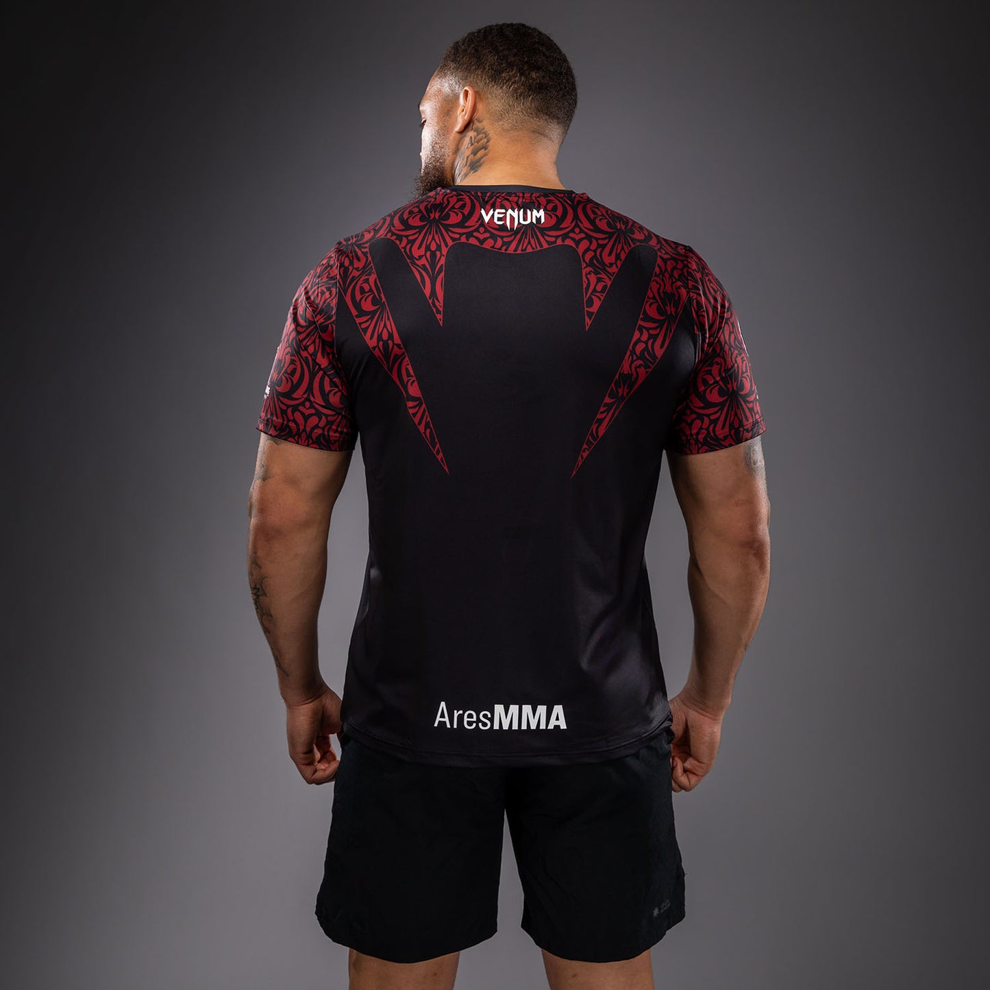Venum Bulgarian Top Team (BTT) Dry-Tech T-Shirt - Black/Red