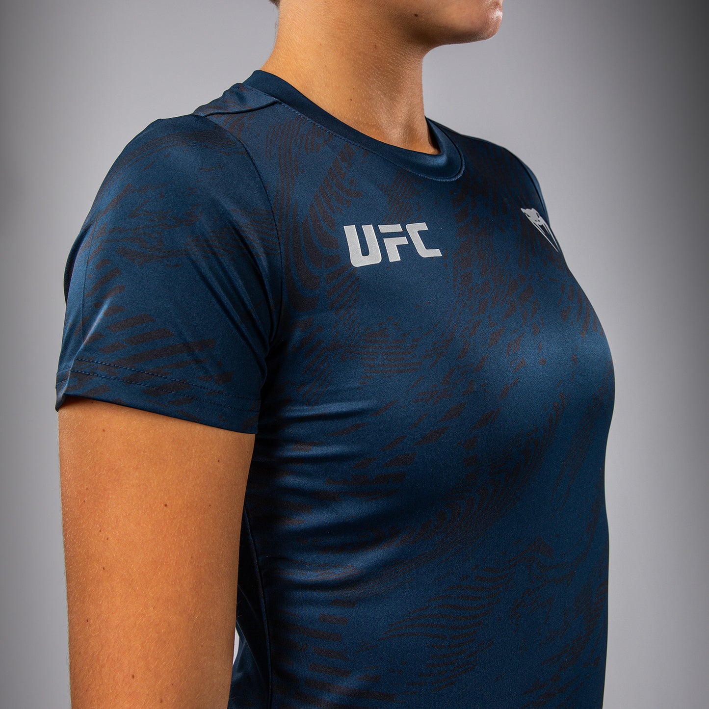 UFC Fusion by Venum Fight Week Women’s Dry-Tech T-Shirt - Oceanic Blue