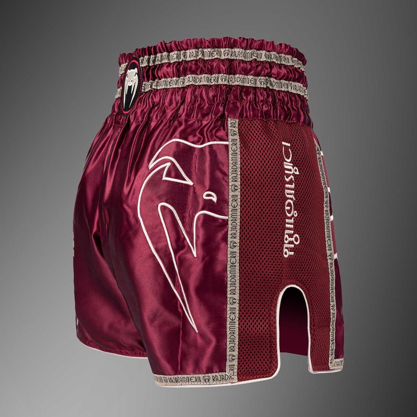 Venum x Rajadamnern Muay Thai Shorts - Burgundy
