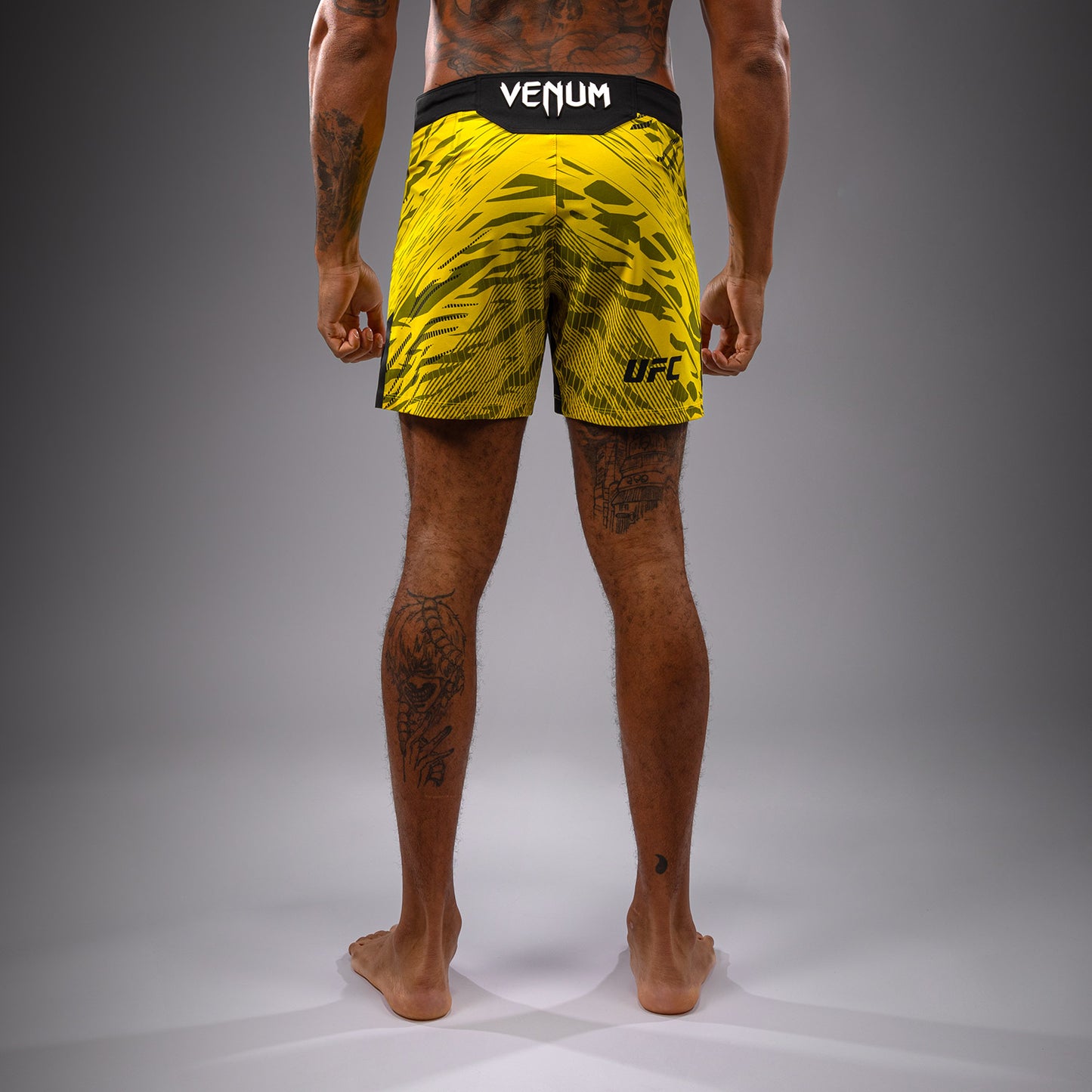 UFC Fusion by Venum Authentic Fight Night Men’s Fight Short - Short Fit - Yellow