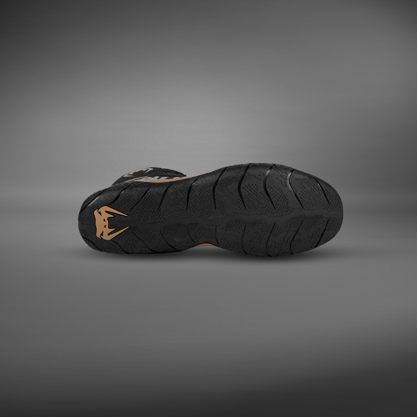 Venum Elite Wrestling Shoes - Black/Bronze