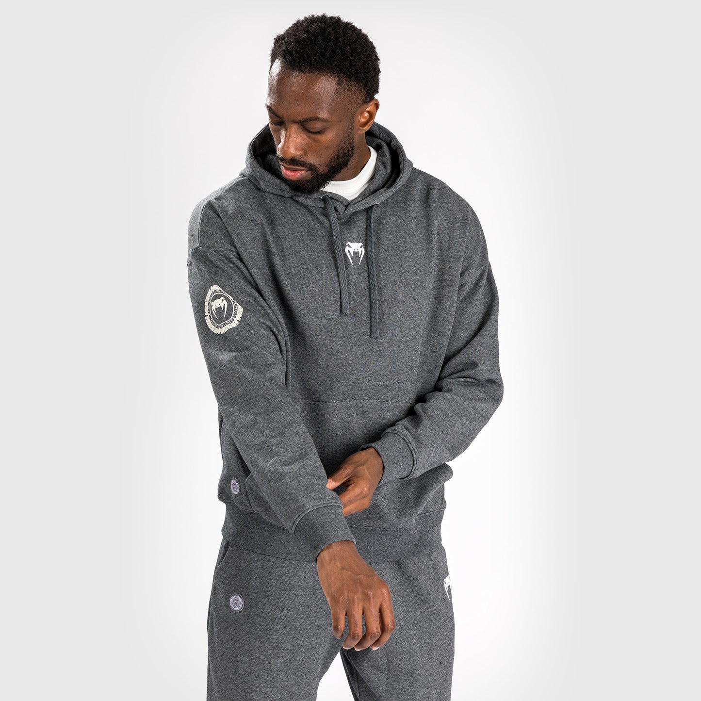 Venum Vortex XL Lite Men's Hoodie - Dark Heather Grey