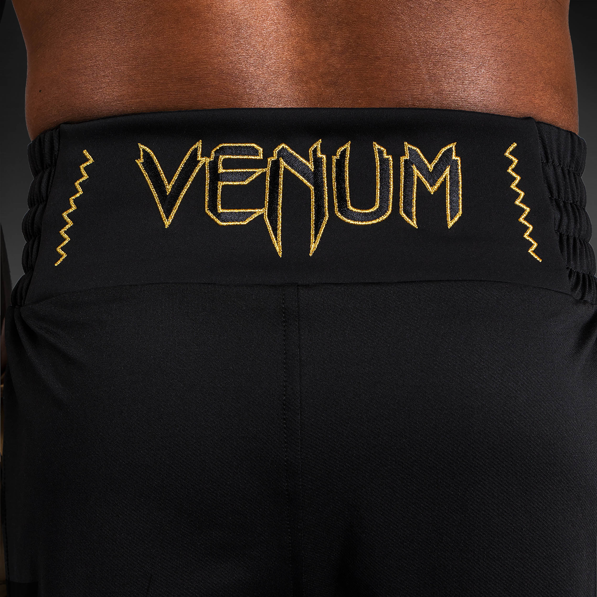 Venum Classic Boxing Shorts - Black/Gold - Venum Asia