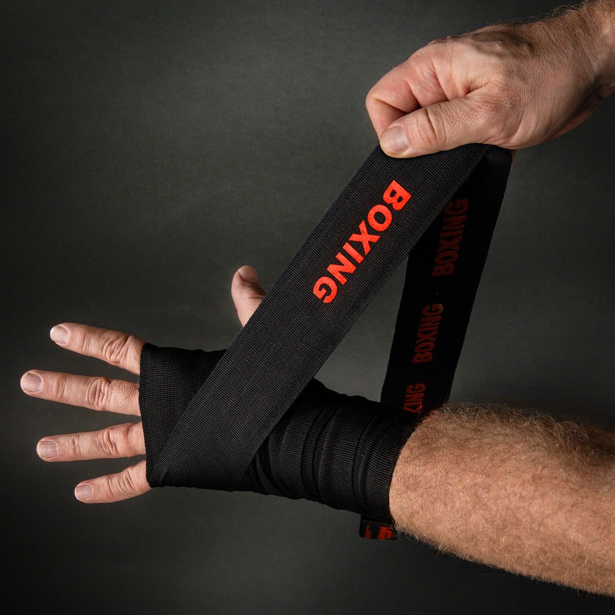 Venum Kontact Evo Boxing Hand Wraps - Black/Red
