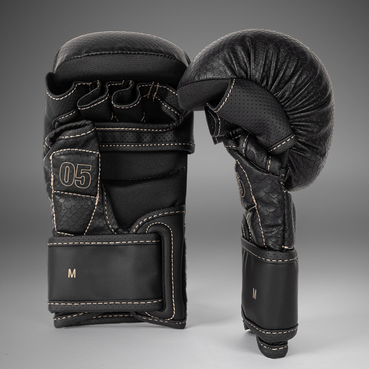 Venum Impact Evo Scales MMA Sparring Gloves - Black