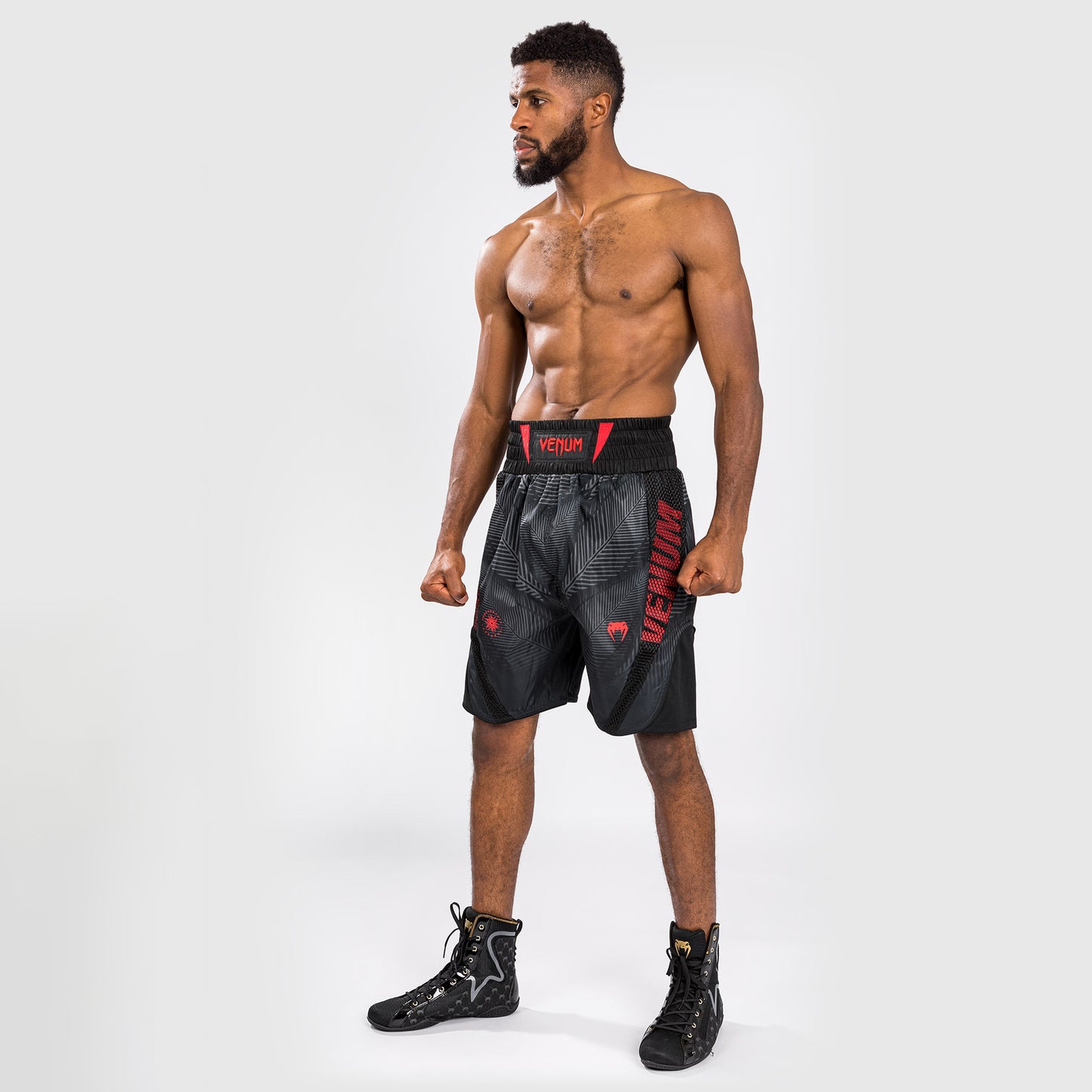 Venum Phantom Boxing Shorts - Black/Red