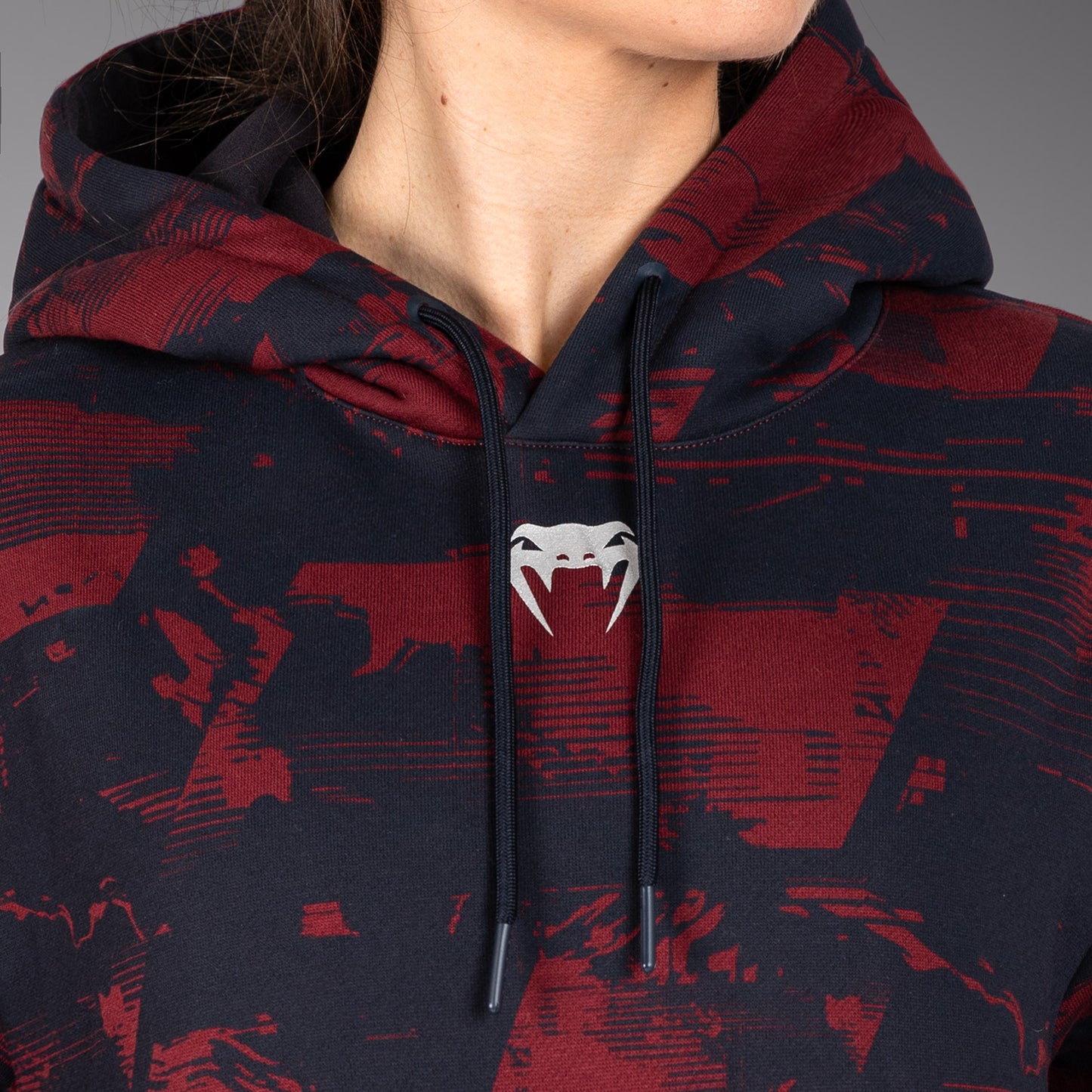 Women's UFC Zenith by Venum Burgundy Authentic Fight Week Pullover Hoodie