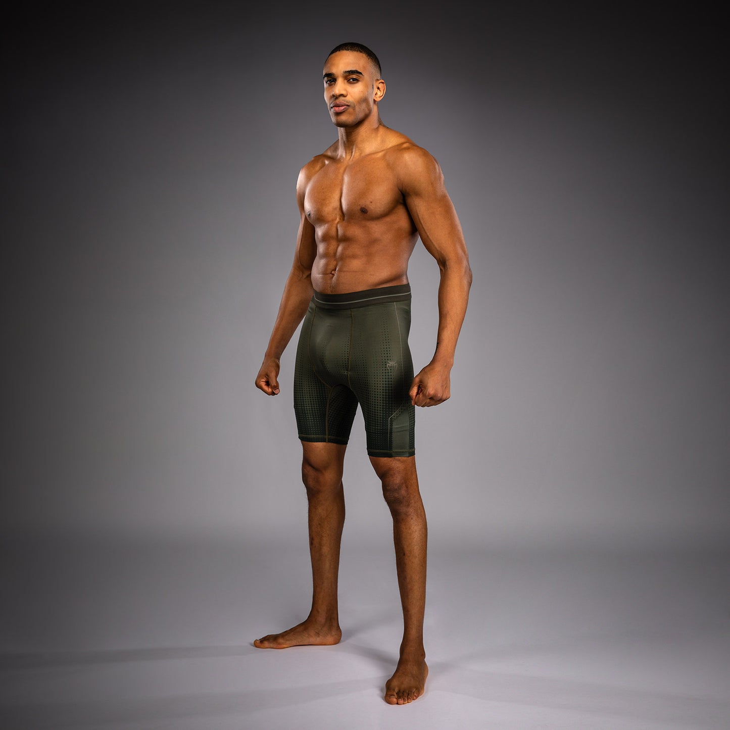 Venum Stealth Vale Tudo Shorts - Khaki/Dark Green