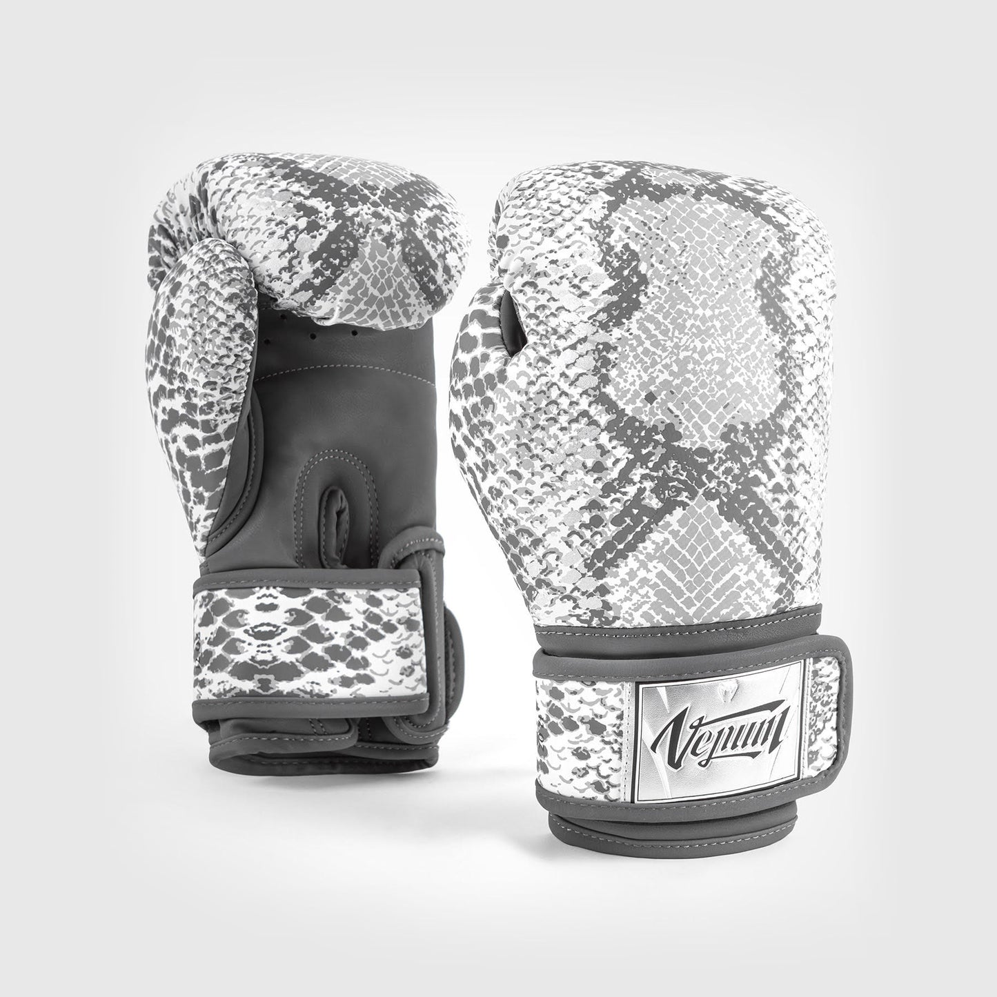 Venum White Snake Boxing Gloves for Women - White