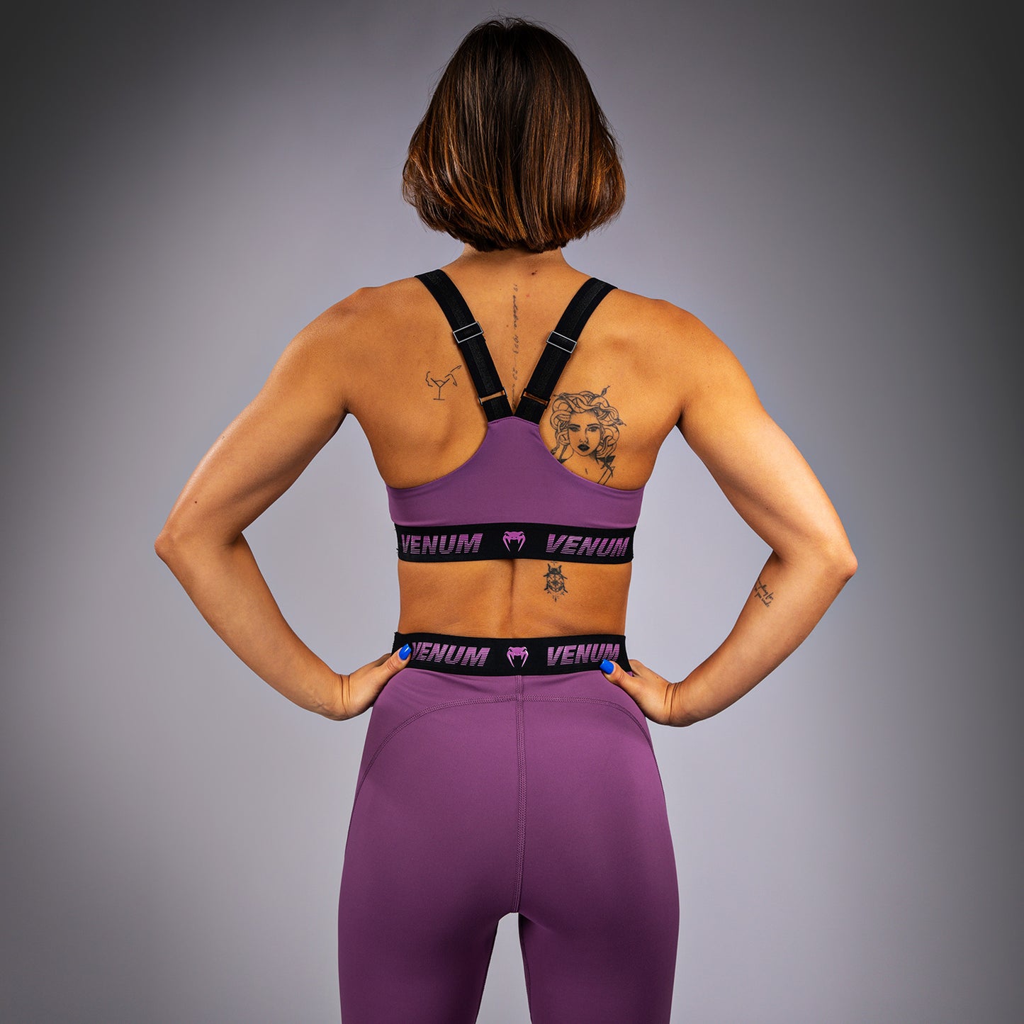 Venum Elevate Women Sports Bra - Liliac