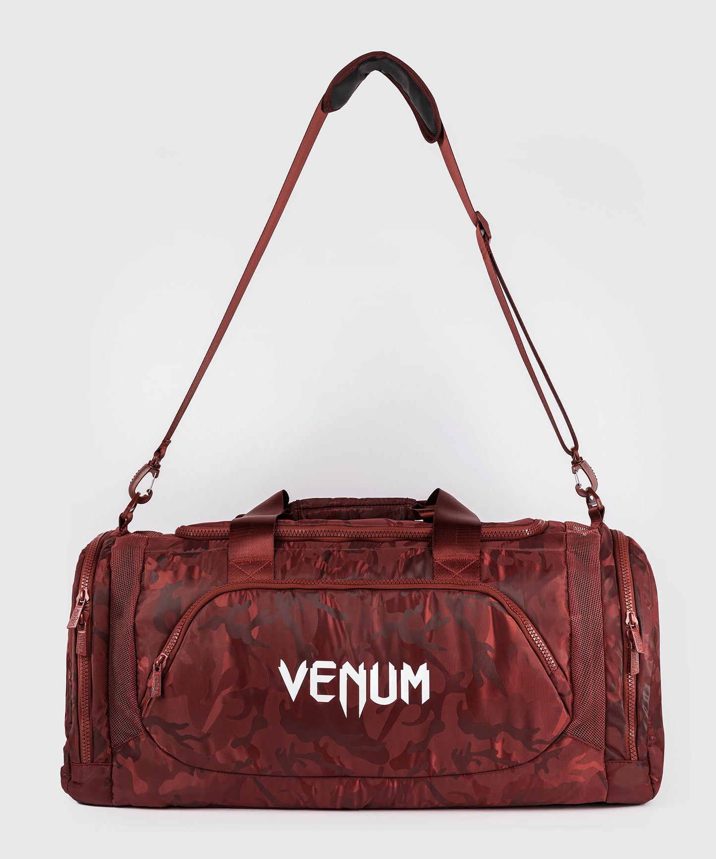 Venum Trainer Lite Sports Bag - Camo/Burgundy