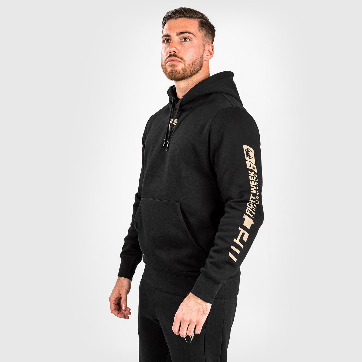 UFC Adrenaline by Venum Fight Week Men’s Pullover Hoodie - Black