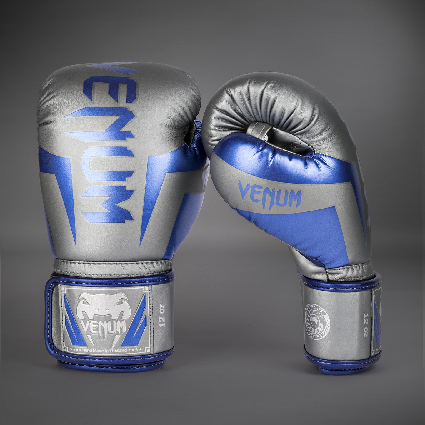 Venum Elite Boxing Gloves - Grey - Special Edition