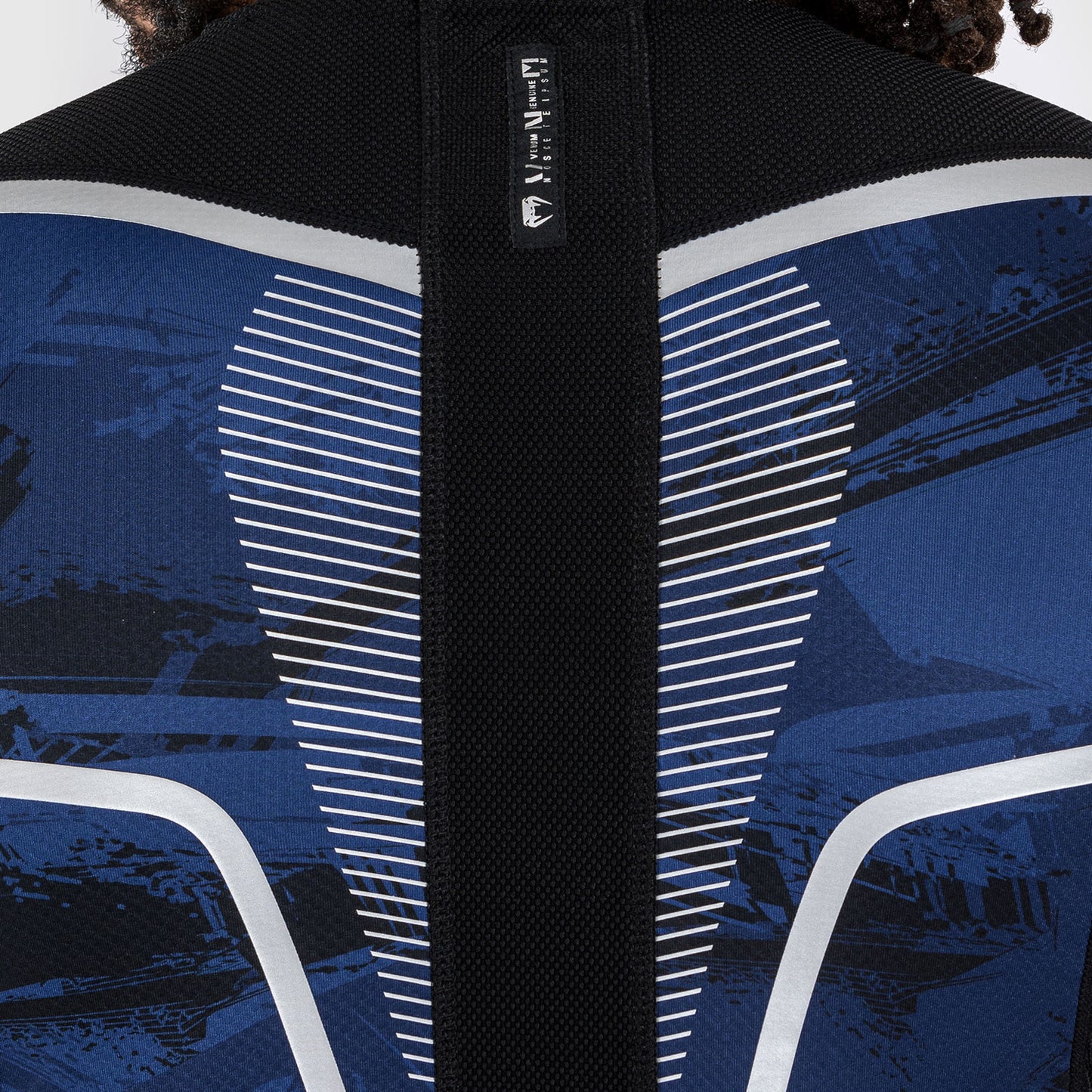 Venum Electron 3.0 Long Sleeve Rashguard - Navy