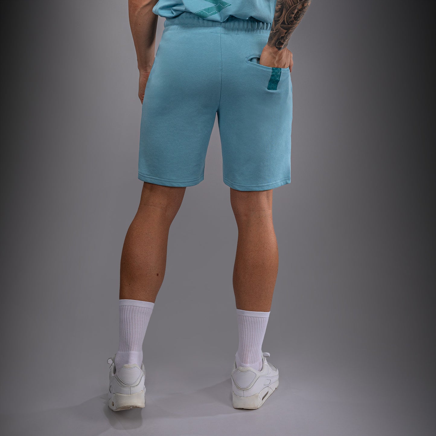 Venum Contender Fleece Cotton Shorts - Turquoise