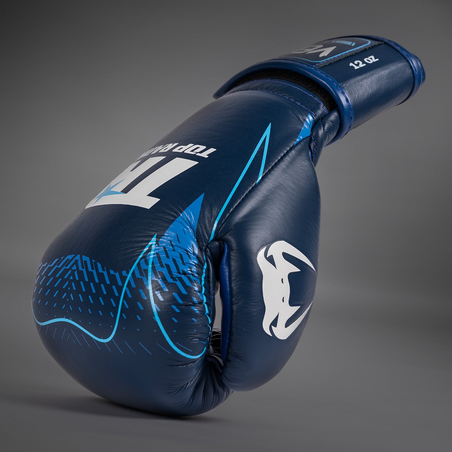Venum x Top Rank Original Hammer Boxing Gloves - Navy Blue - Venum