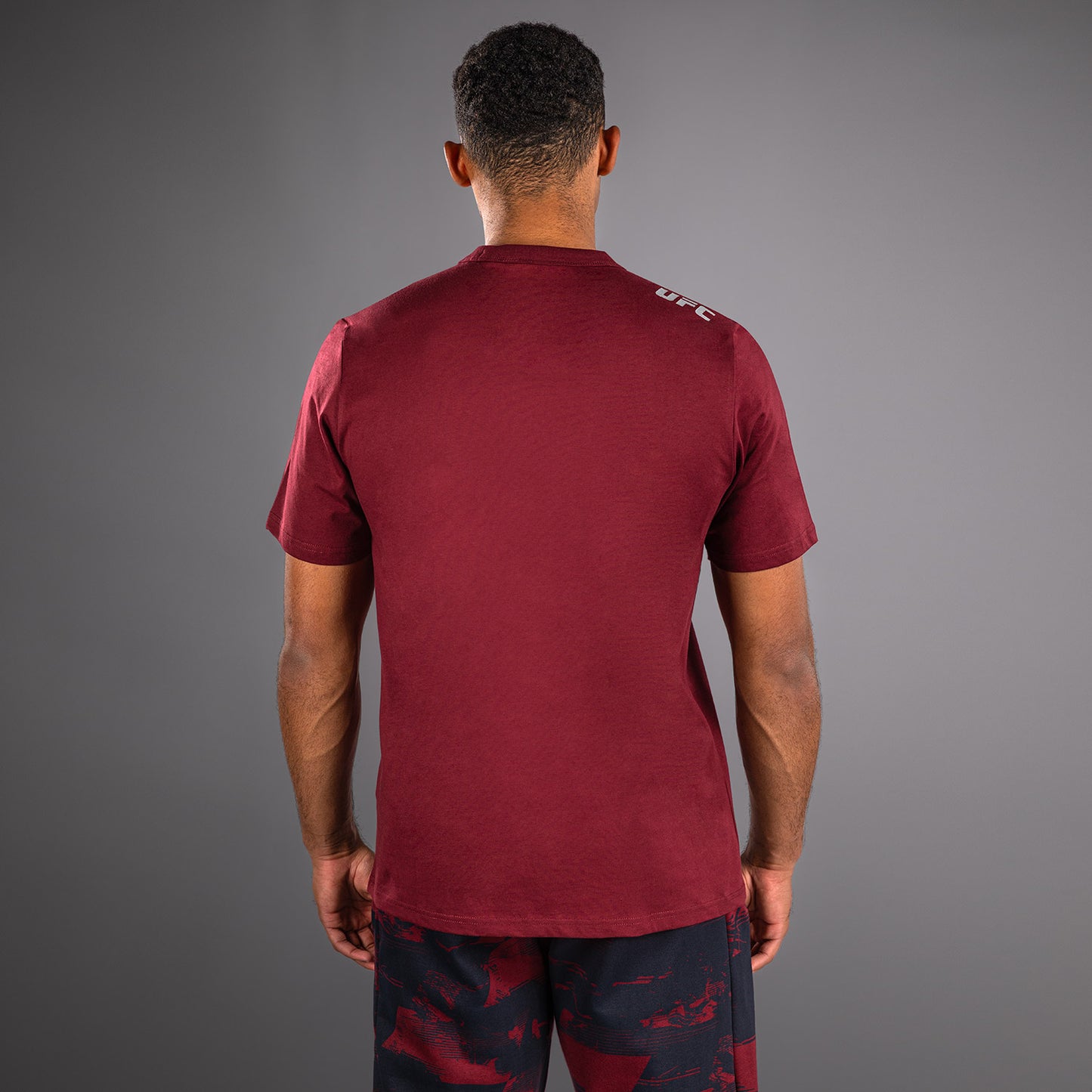 Men's UFC Zenith by Venum Burgundy Authentic Fight Week Short Sleeve T-Shirt