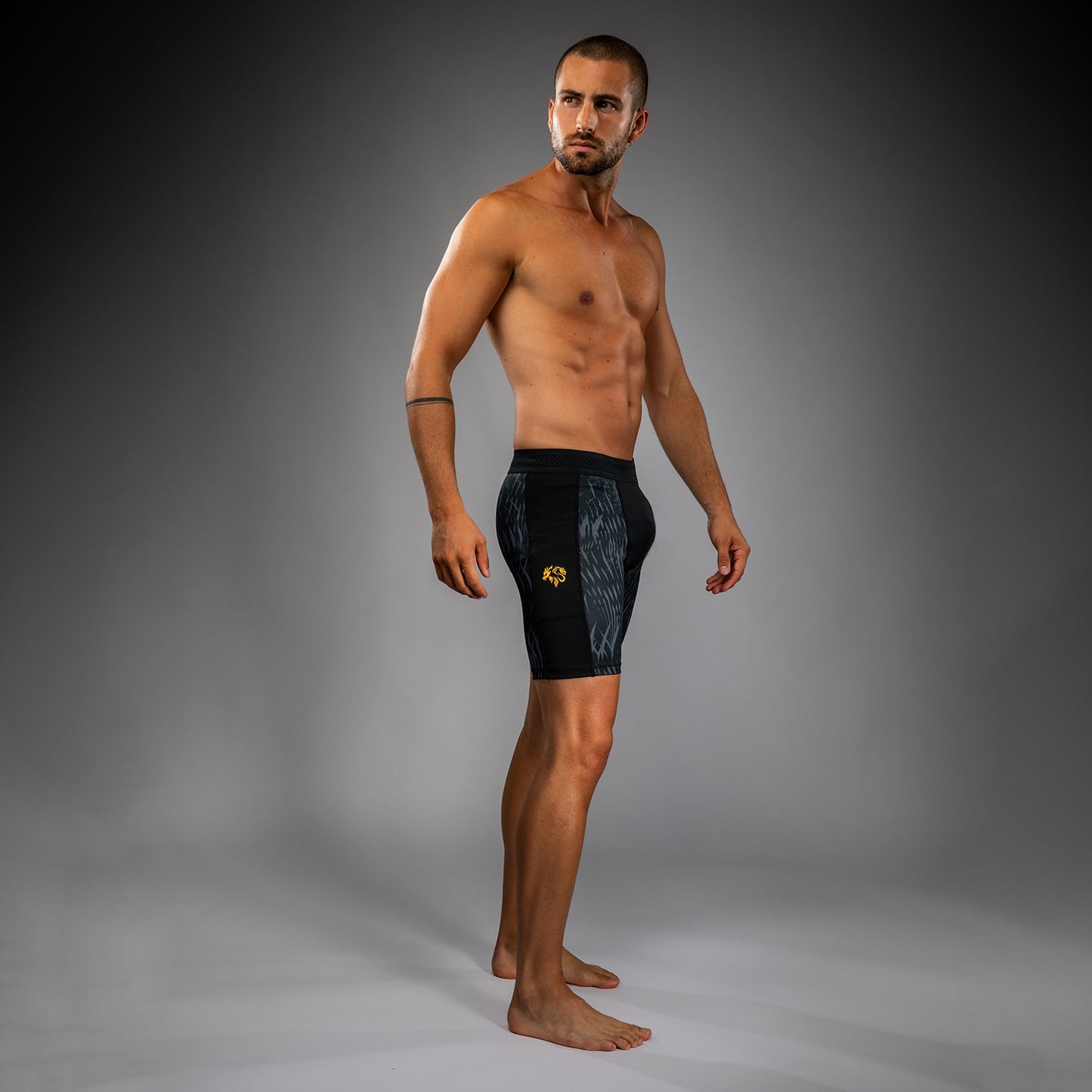 Venum x Chimaev Vale Tudo Shorts - Black/Grey