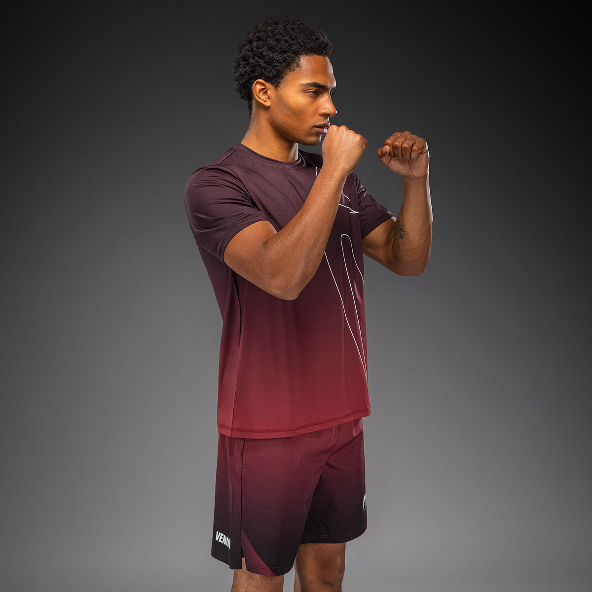 Venum Giant Shift Dry Tech T-Shirt - Black/Red