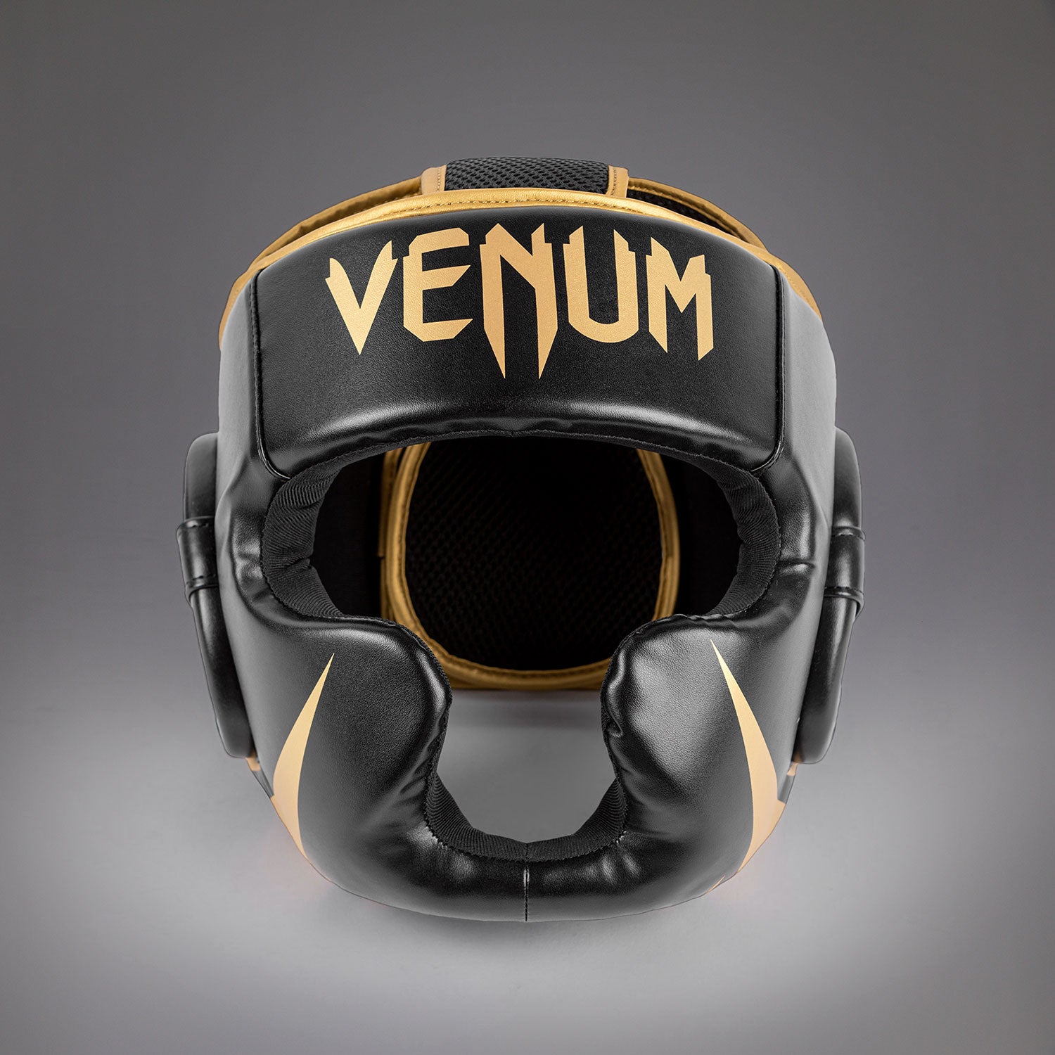 Venum Challenger Headgear - Black/Gold - Venum Asia