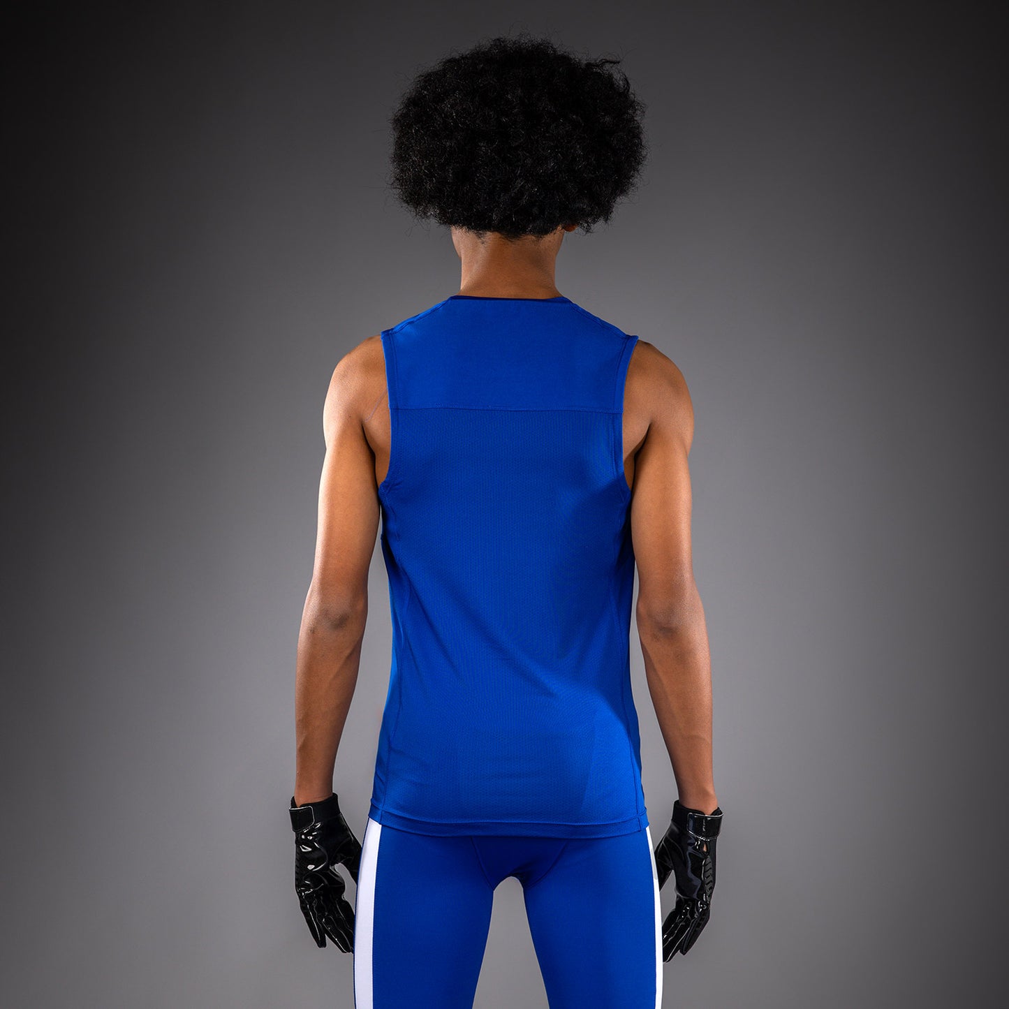 Venum Elite Kids Football Sleeveless Compression Jersey - Royal Blue