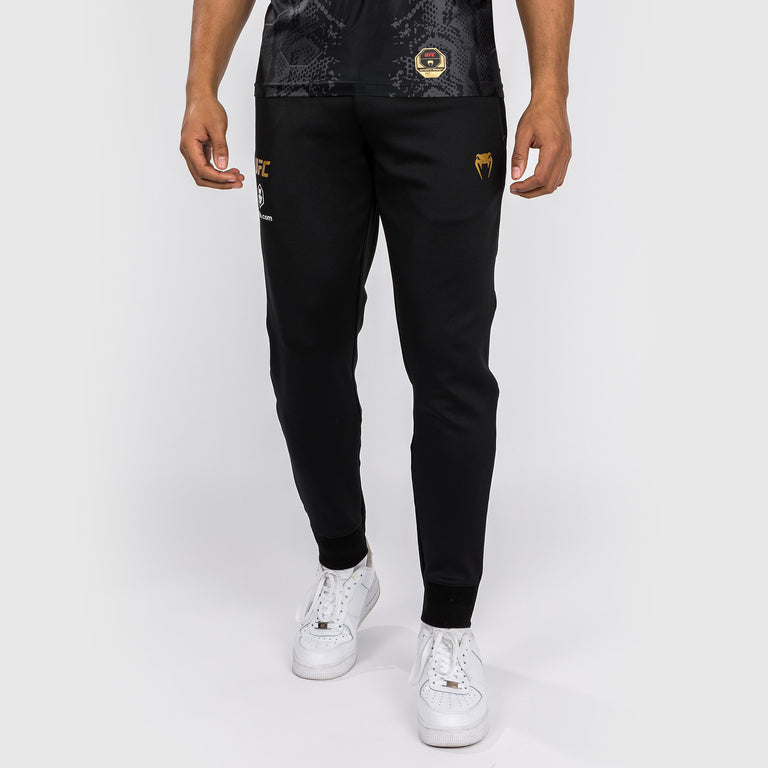 UFC Venum XL ブラック/ゴールド ウォークアウトパンツ UFC Venum Authentic Fight Night Men's Walkout Pant