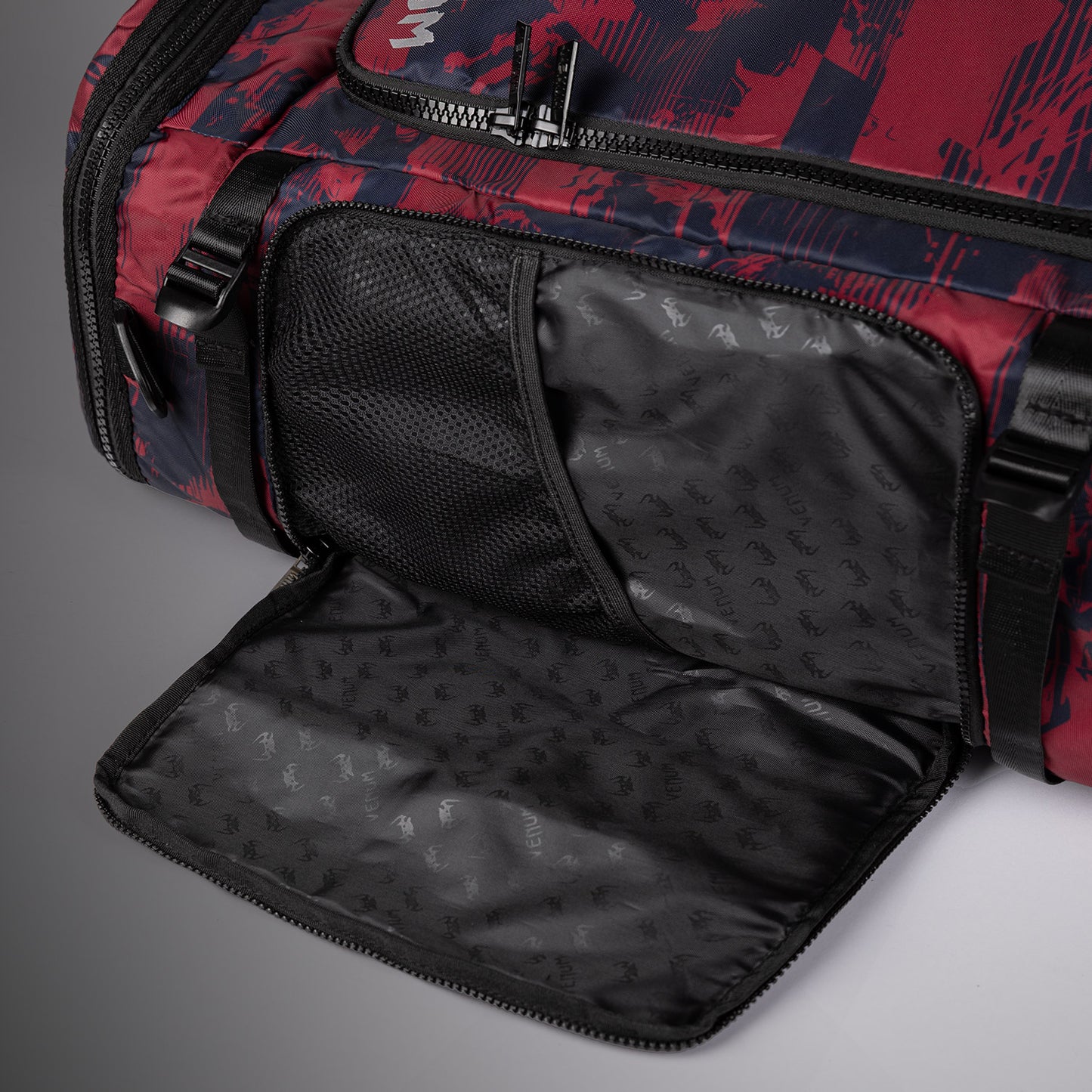 Unisex UFC Zenith by Venum Burgundy Authentic Fight Week Gear Bag