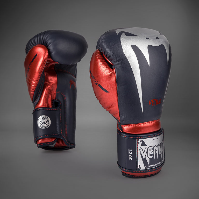 Venum Giant 3.0 Boxing Gloves - Nappa Leather - White